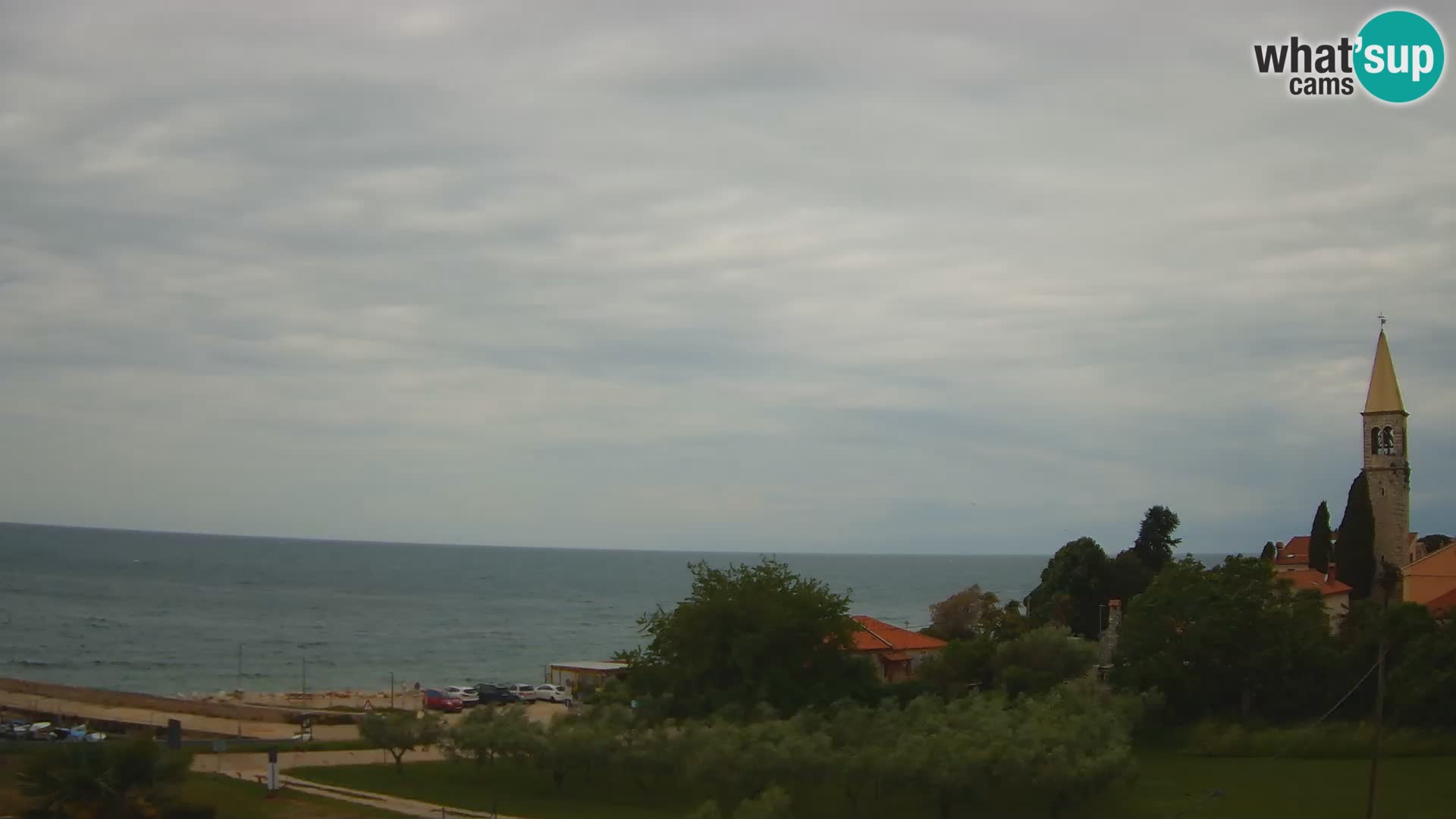 Umag Webcam uživo Lovrečica / San Lorenzo – Istra – Hrvatska
