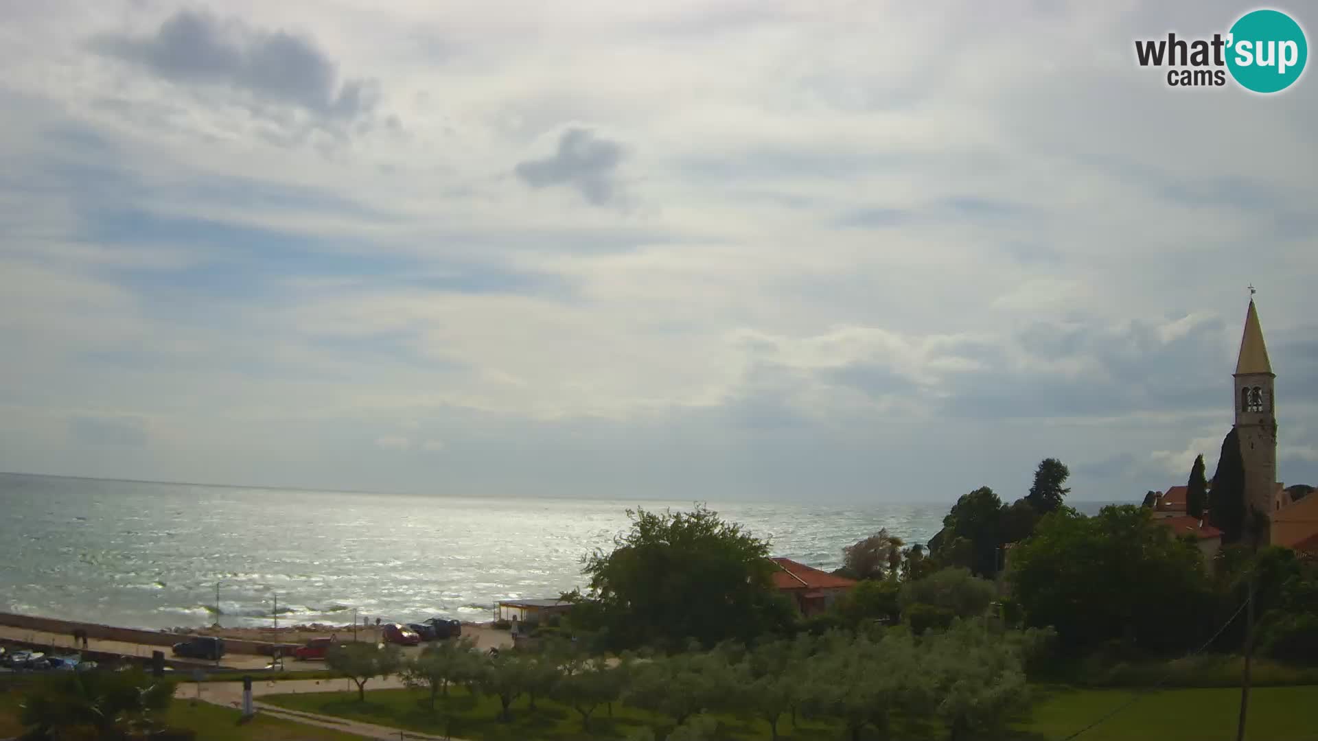 Umag Webcam en direct Lovrečica / San Lorenzo – Istrie – Croatie