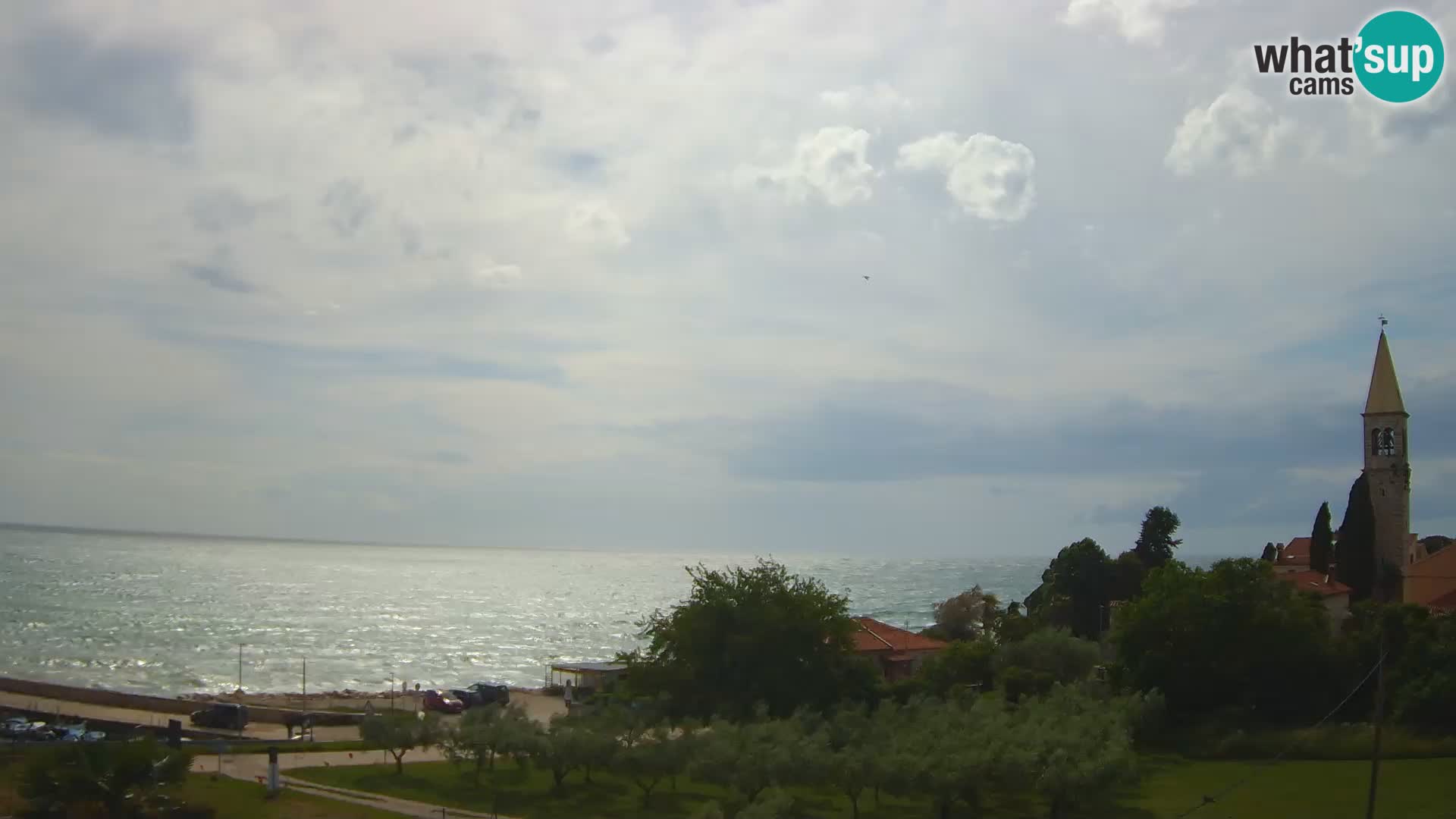 Umag Webcam en direct Lovrečica / San Lorenzo – Istrie – Croatie