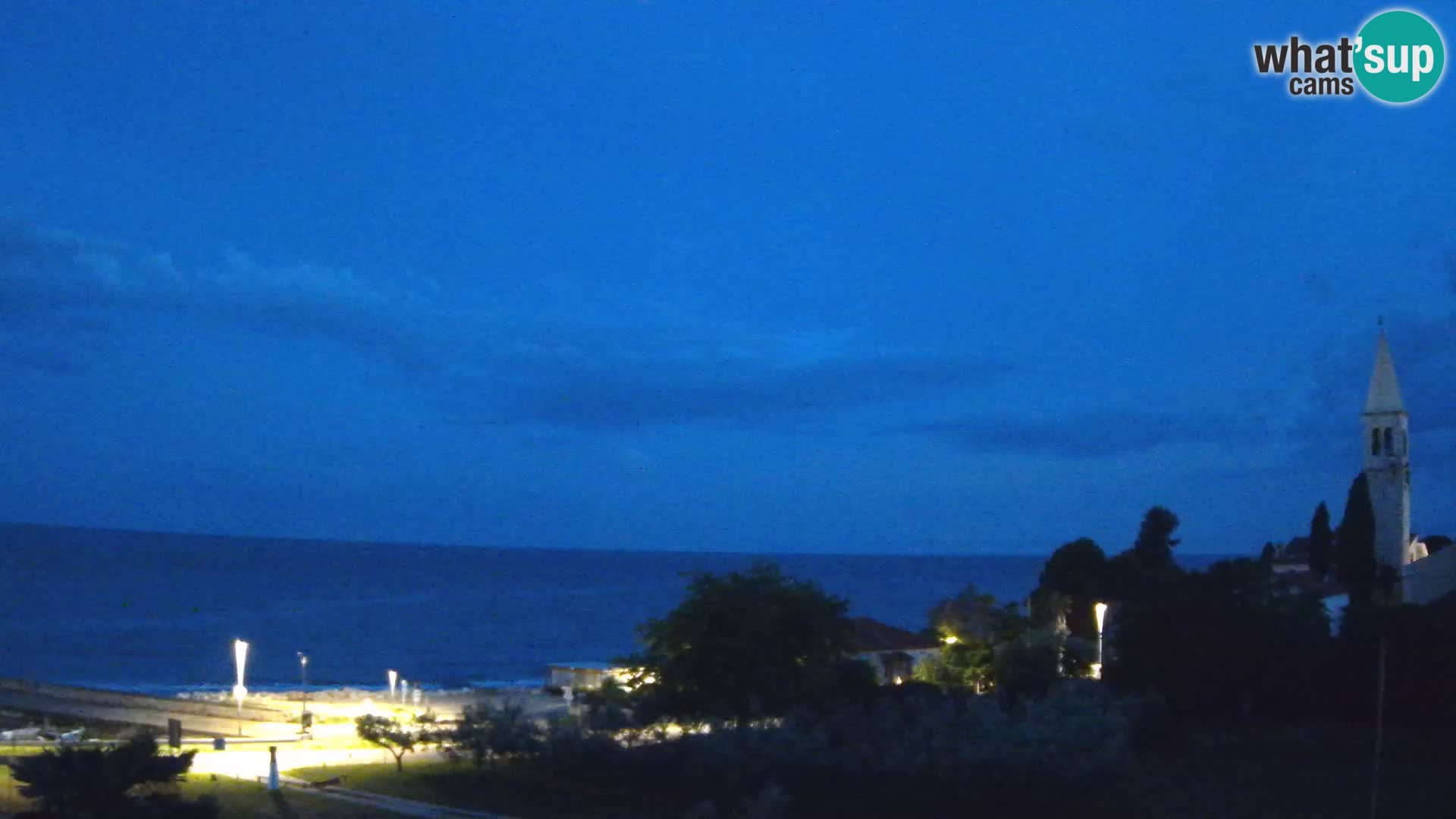 Umag Webcam en direct Lovrečica / San Lorenzo – Istrie – Croatie