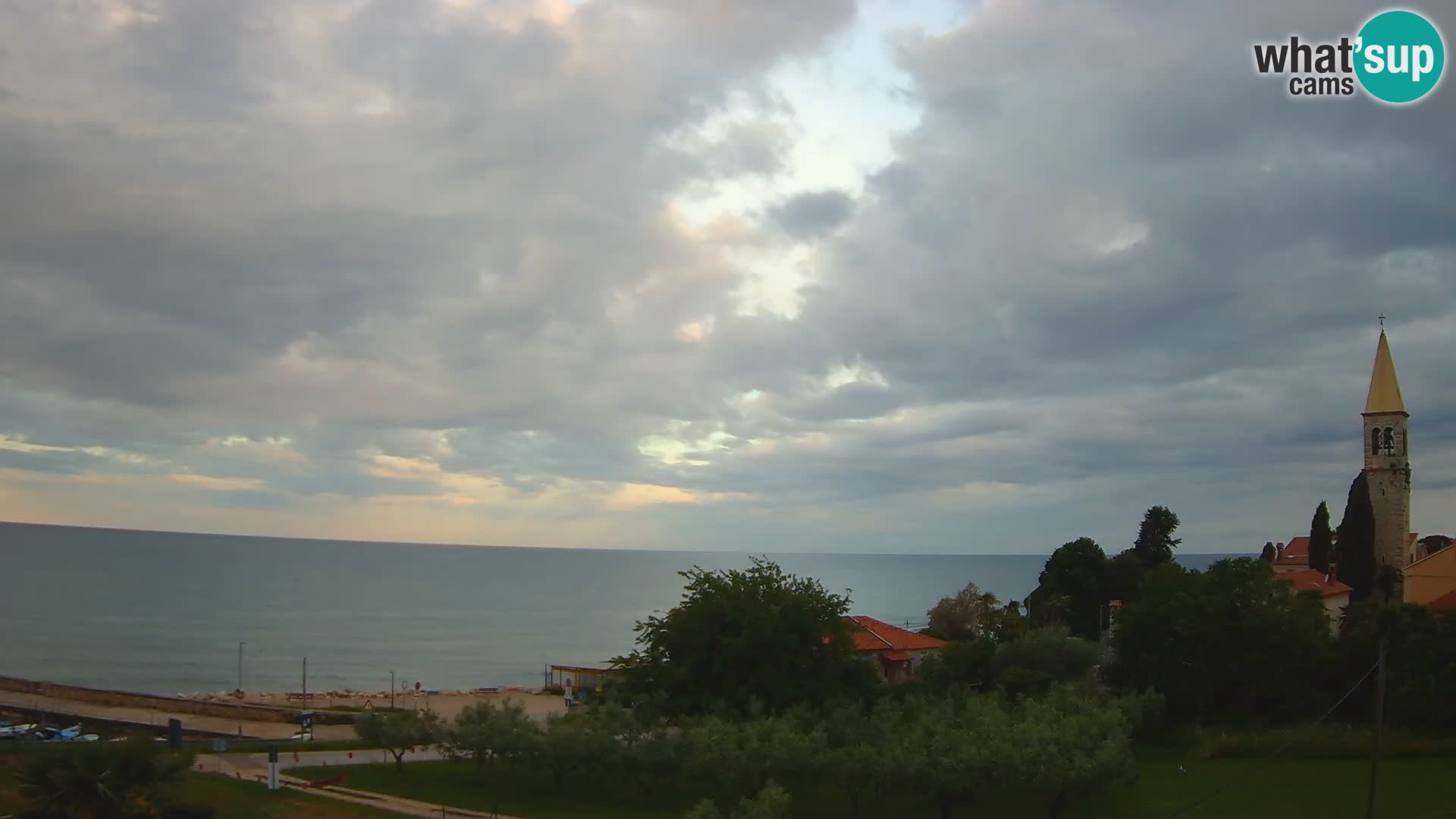 Umago Live webcam Lovrečica / San Lorenzo – Istria – Croazia