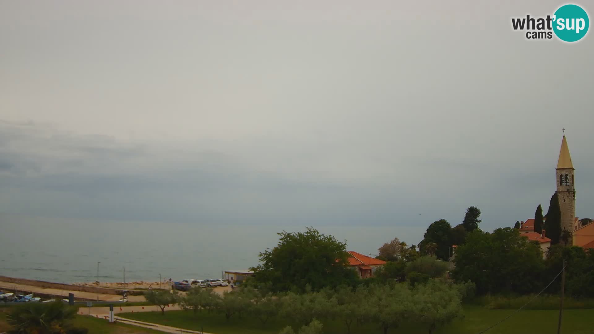 Umag spletna kamera Lovrečica – Istra – Hrvaška