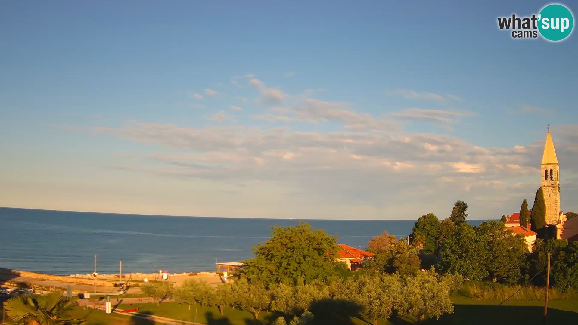 Umag Live webcam Lovrečica / San Lorenzo – Istria – Croatia