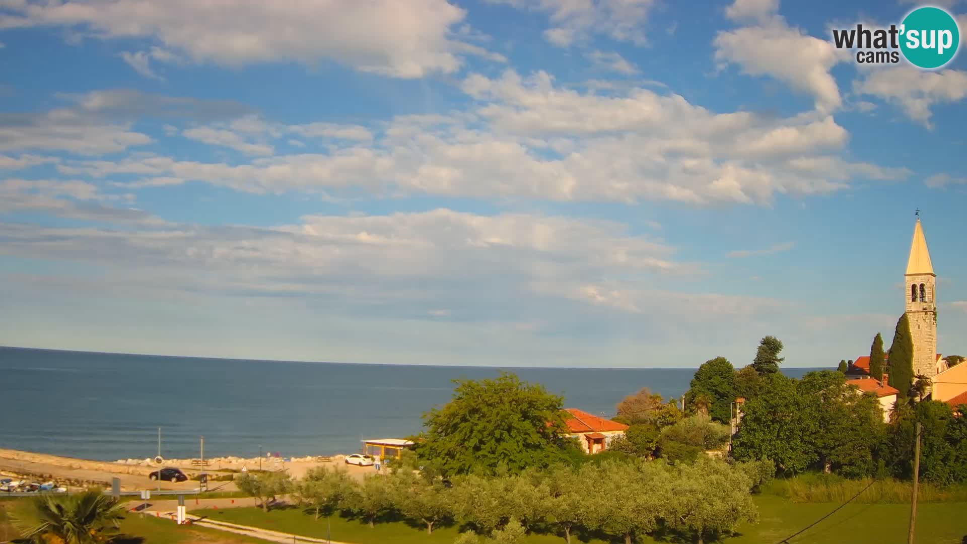 Umag Live webcam Lovrečica / San Lorenzo – Istria – Croatia