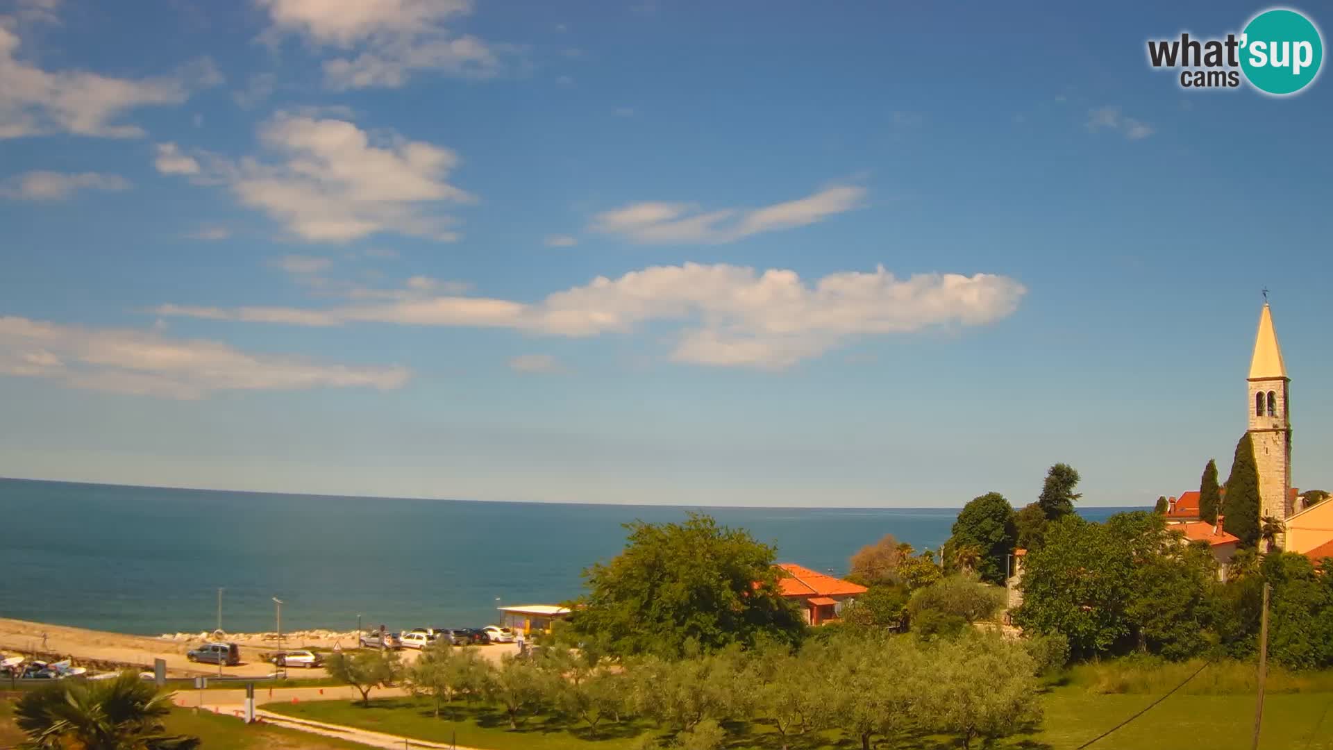 Umago Live webcam Lovrečica / San Lorenzo – Istria – Croazia