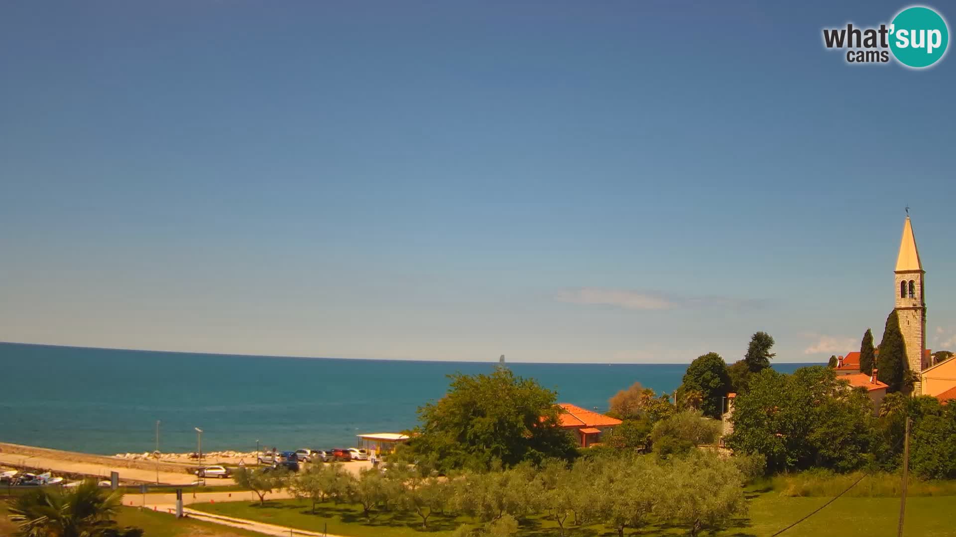 Umago Live webcam Lovrečica / San Lorenzo – Istria – Croazia