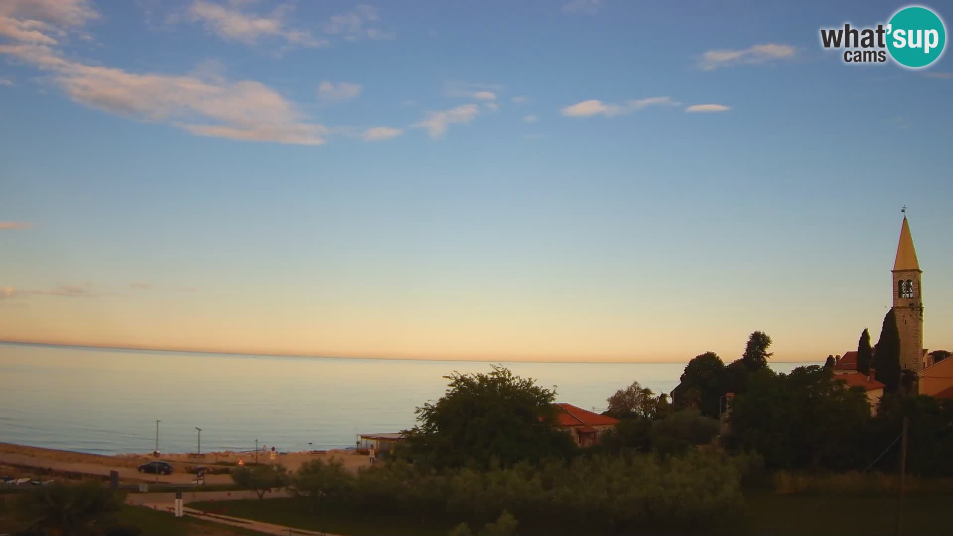 Umag Live webcam Lovrečica / San Lorenzo – Istria – Croatia