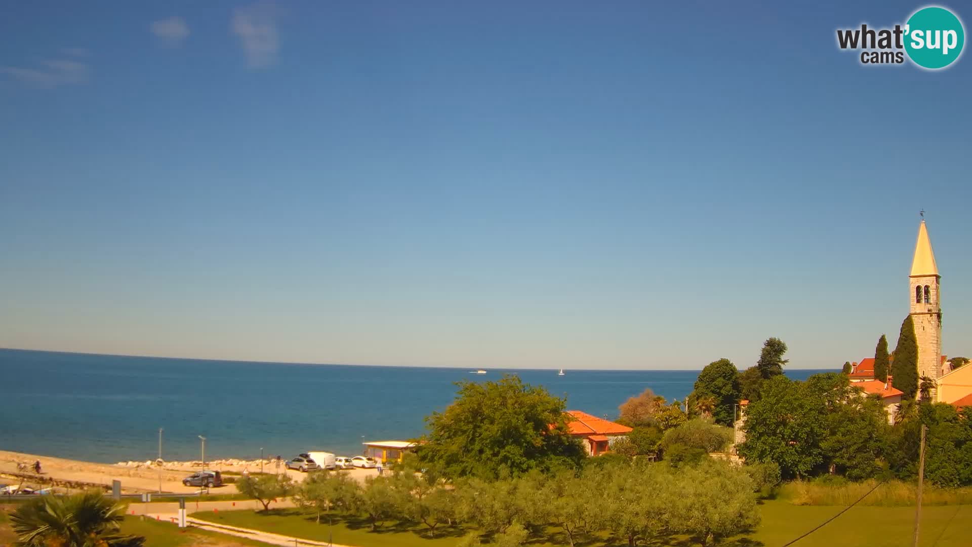 Umag Cámara web en vivo Lovrečica / San Lorenzo – Istria – Croacia