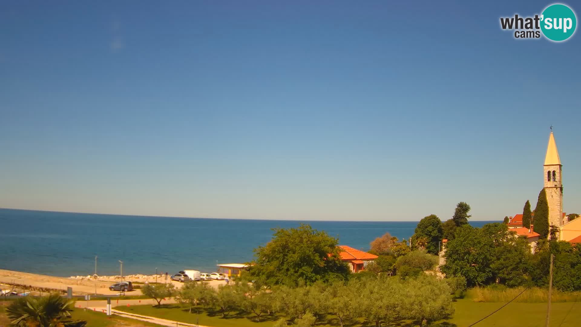 Umag Live webcam Lovrečica / San Lorenzo – Istria – Croatia