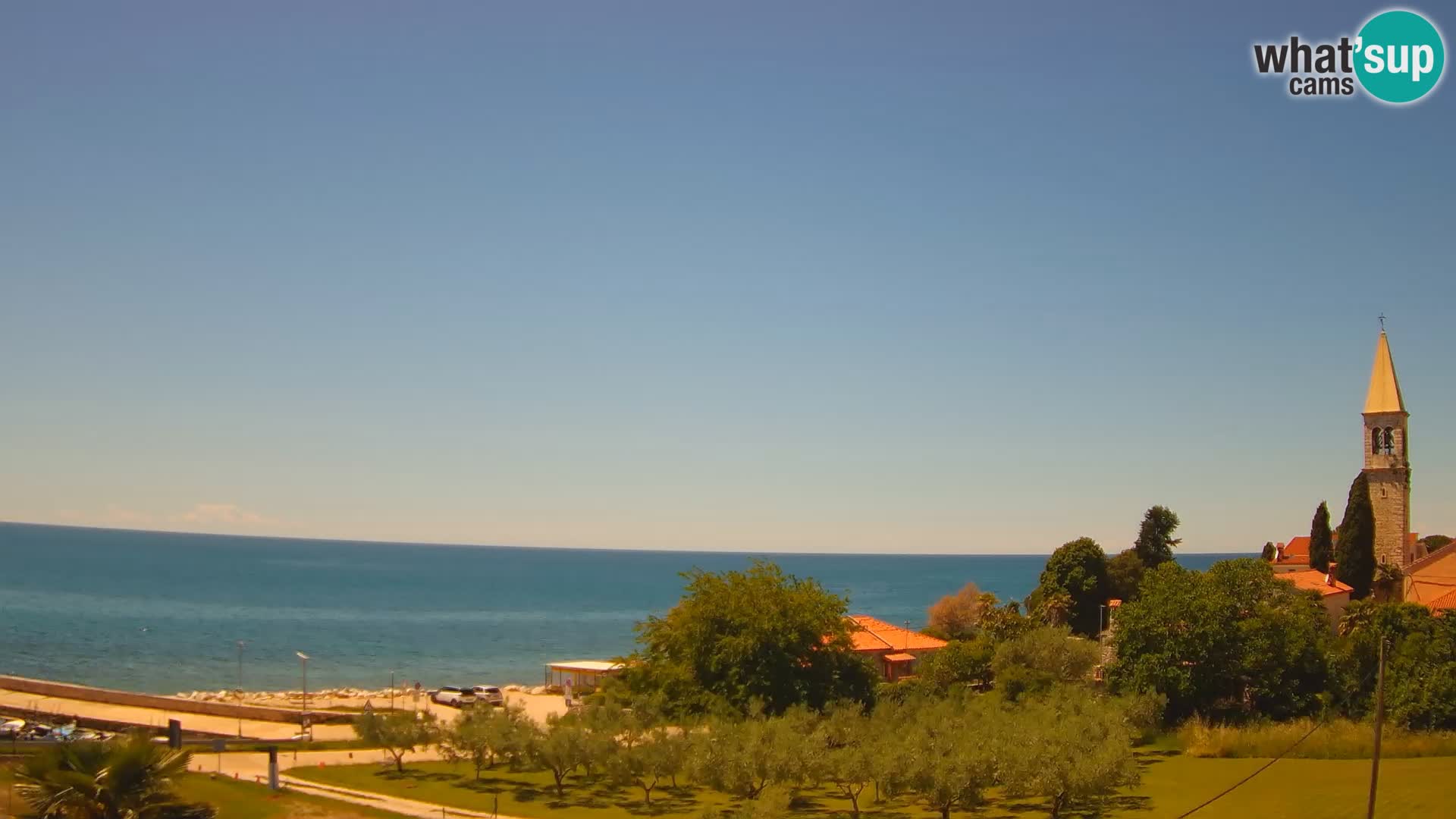Umago Live webcam Lovrečica / San Lorenzo – Istria – Croazia