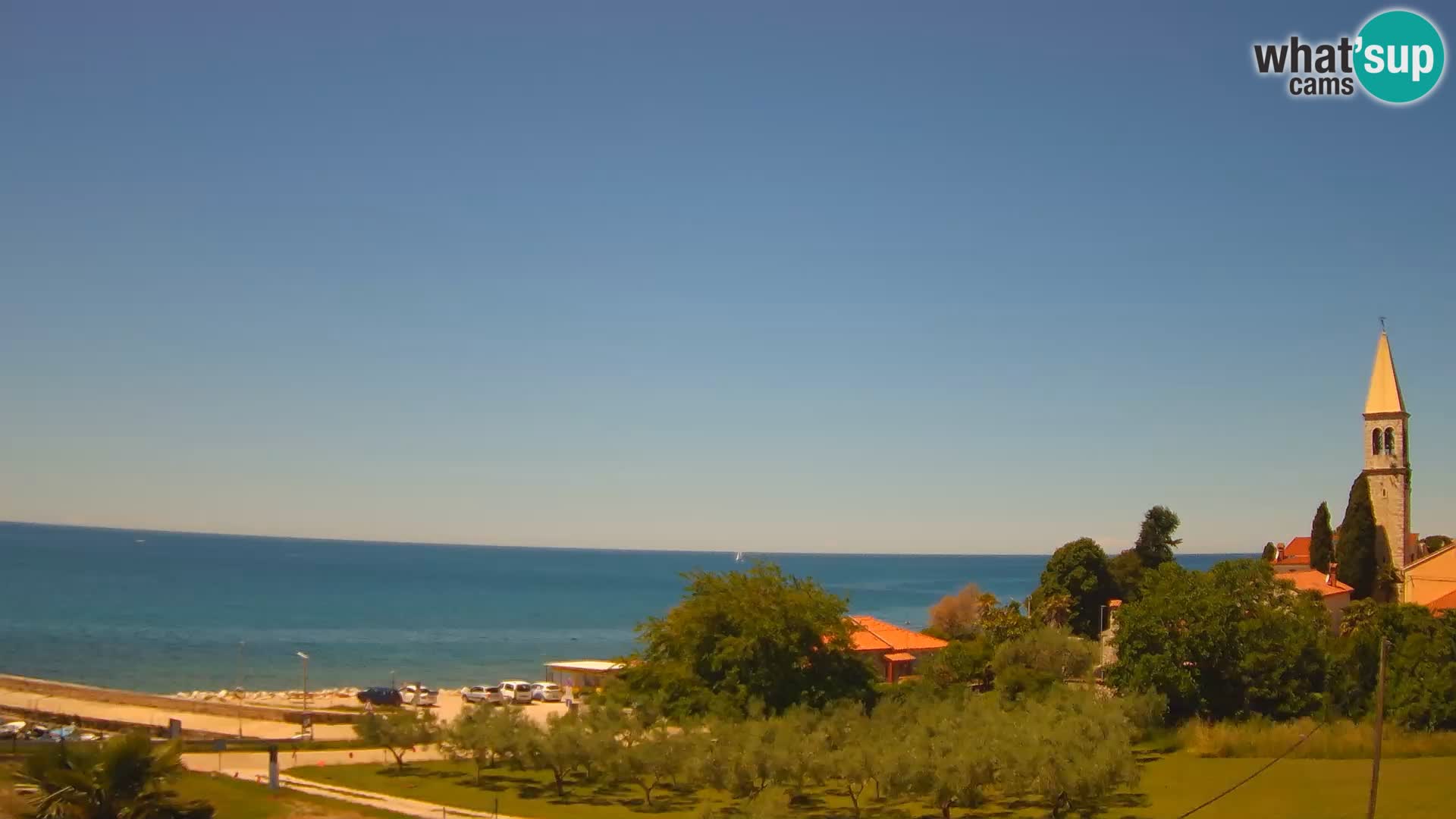 Umag Live Webcam Lovrečica / San Lorenzo – Istrien – Kroatien