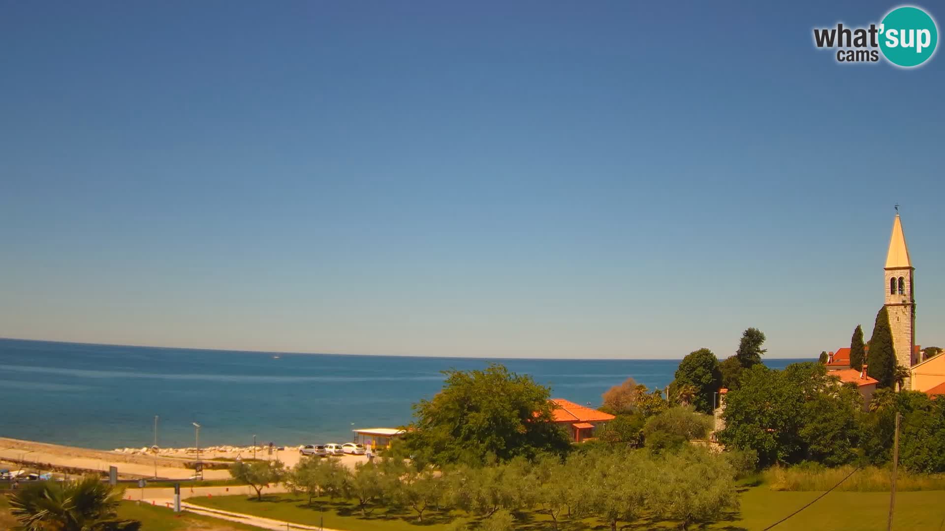 Umago Live webcam Lovrečica / San Lorenzo – Istria – Croazia