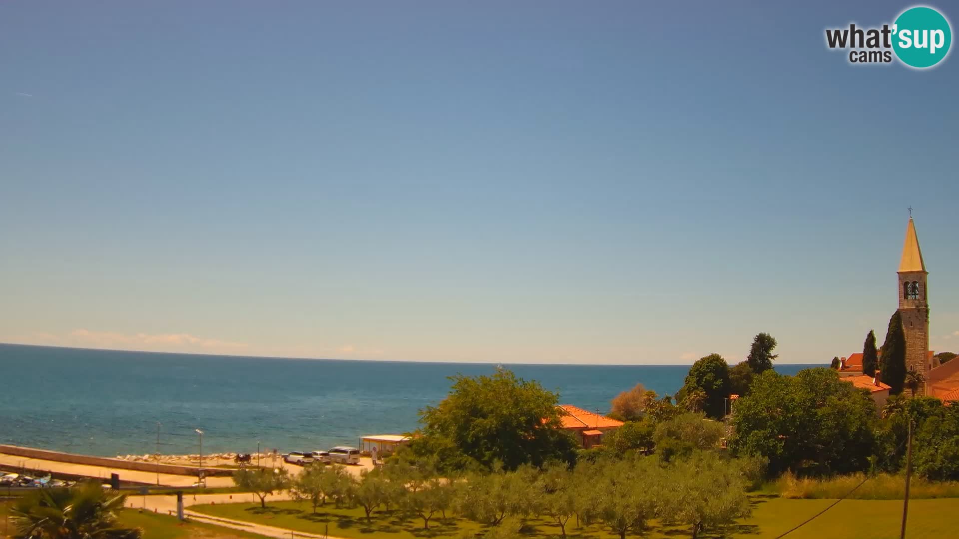 Umag Live Webcam Lovrečica / San Lorenzo – Istrien – Kroatien