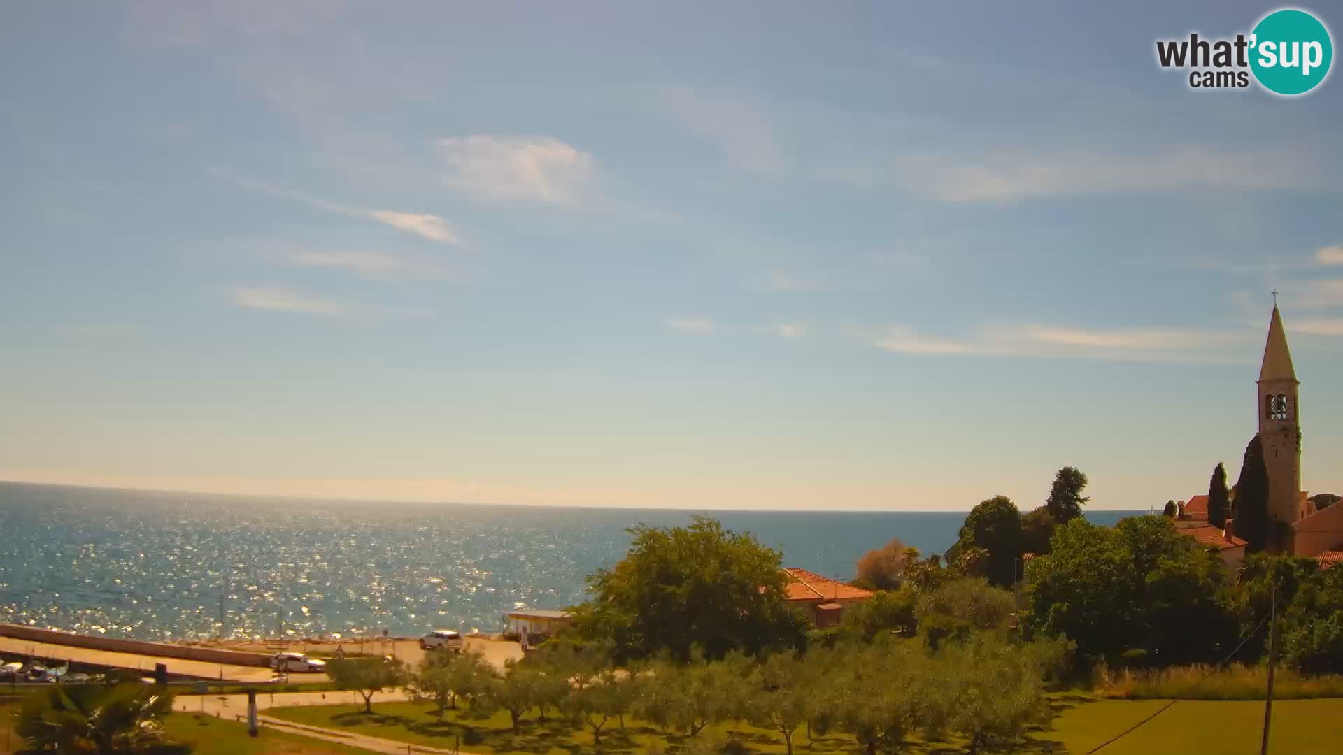 Umag Cámara web en vivo Lovrečica / San Lorenzo – Istria – Croacia