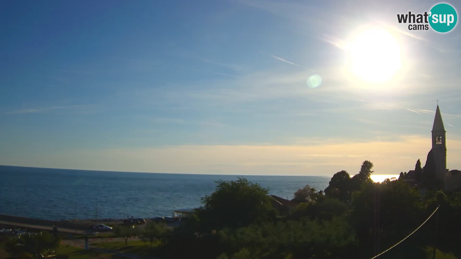 Umag spletna kamera Lovrečica – Istra – Hrvaška