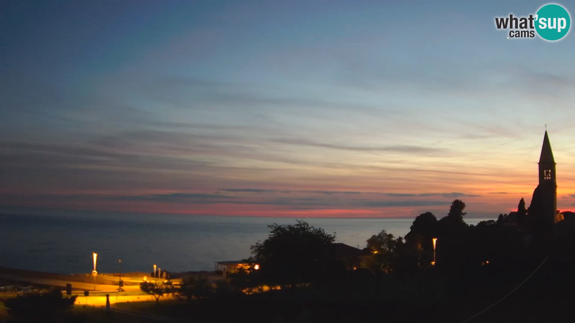 Umag Webcam en direct Lovrečica / San Lorenzo – Istrie – Croatie