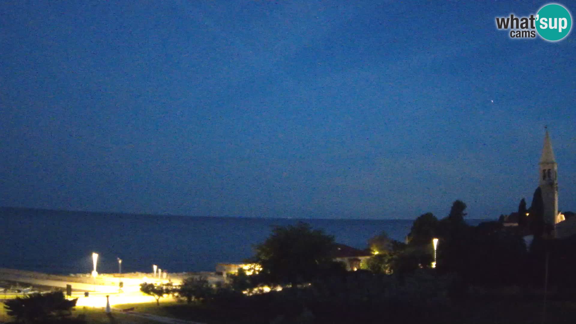 Umag Webcam en direct Lovrečica / San Lorenzo – Istrie – Croatie