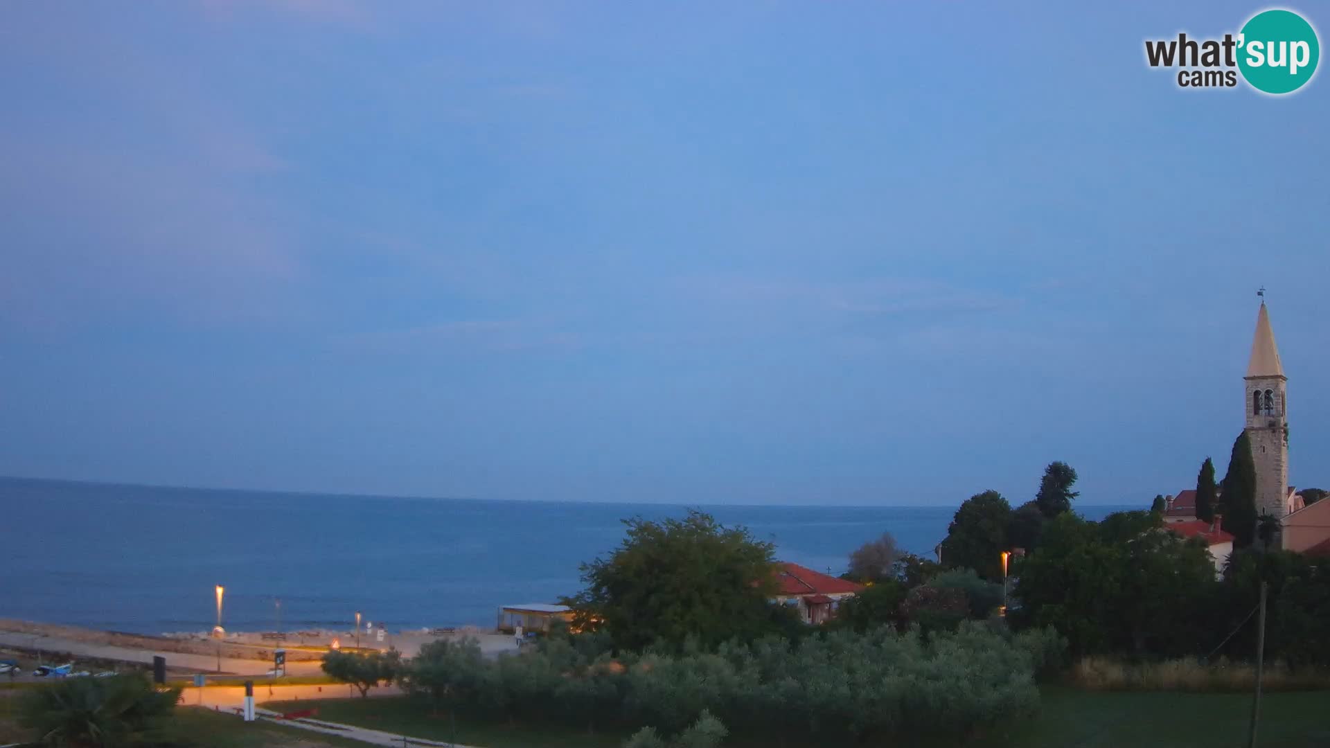 Umag spletna kamera Lovrečica – Istra – Hrvaška