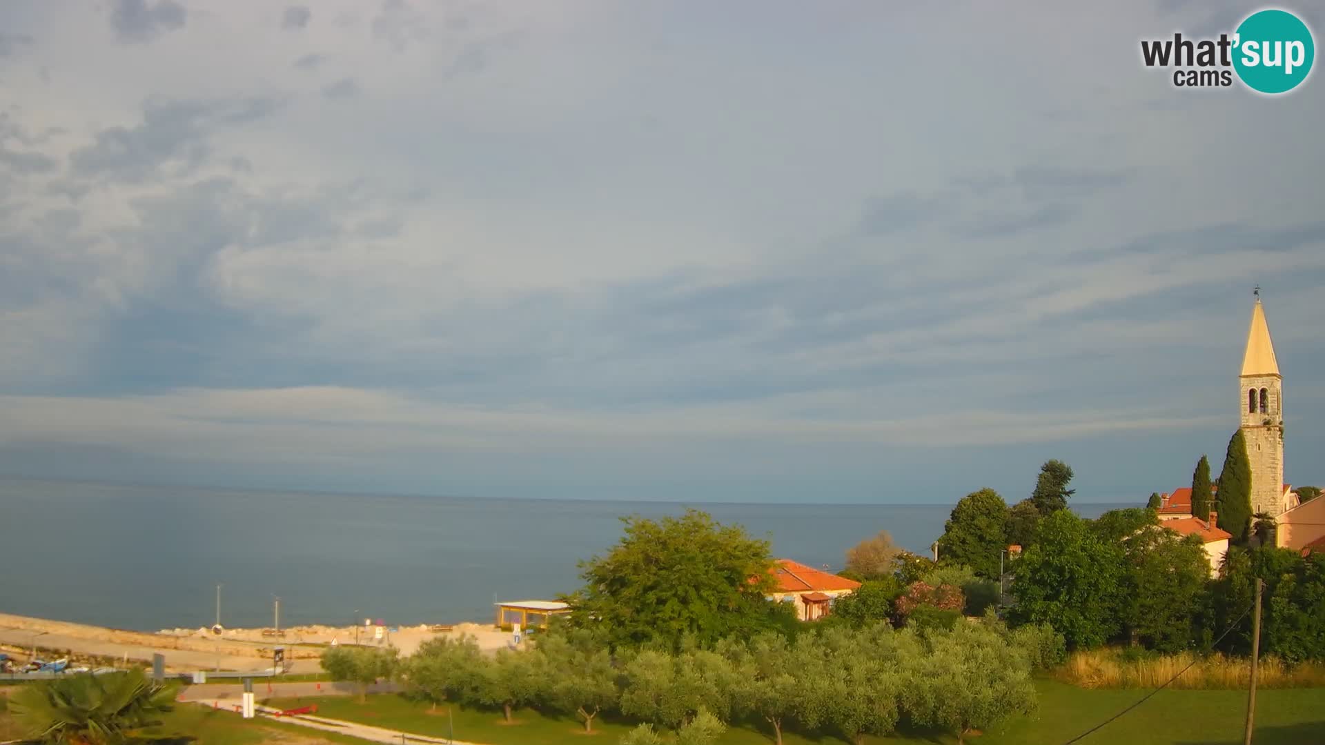 Umag Cámara web en vivo Lovrečica / San Lorenzo – Istria – Croacia