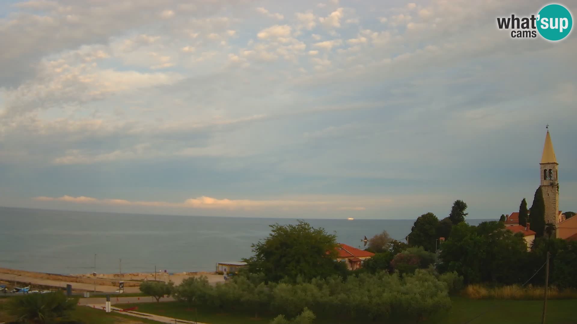 Umago Live webcam Lovrečica / San Lorenzo – Istria – Croazia