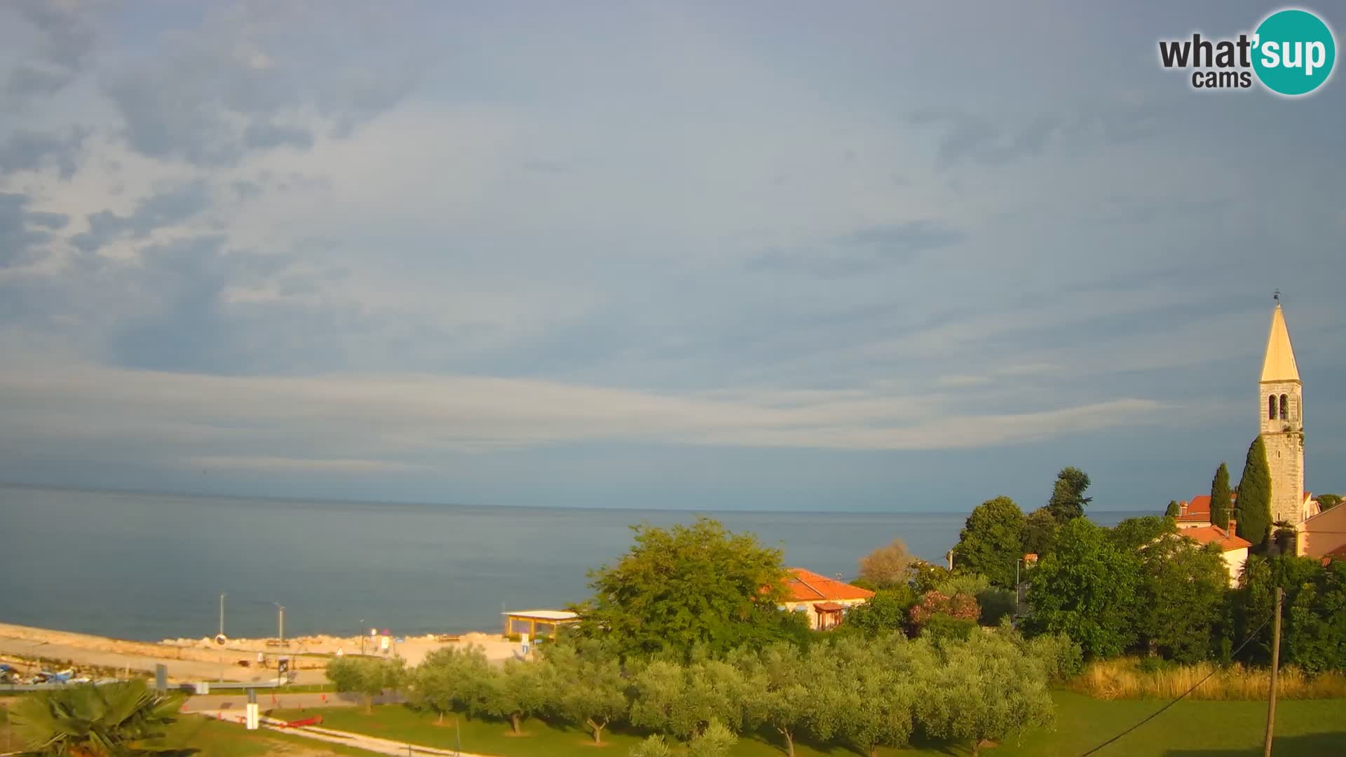 Umago Live webcam Lovrečica / San Lorenzo – Istria – Croazia