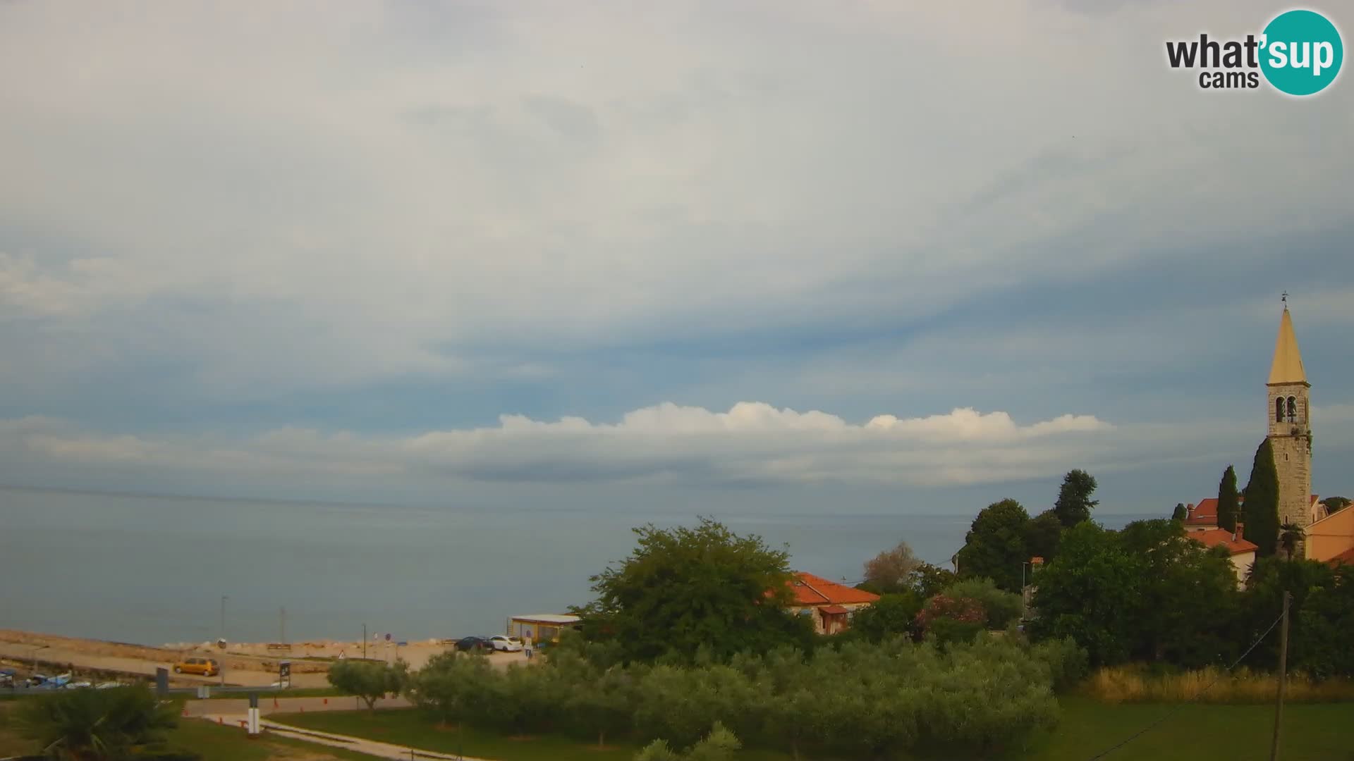 Umag Webcam en direct Lovrečica / San Lorenzo – Istrie – Croatie