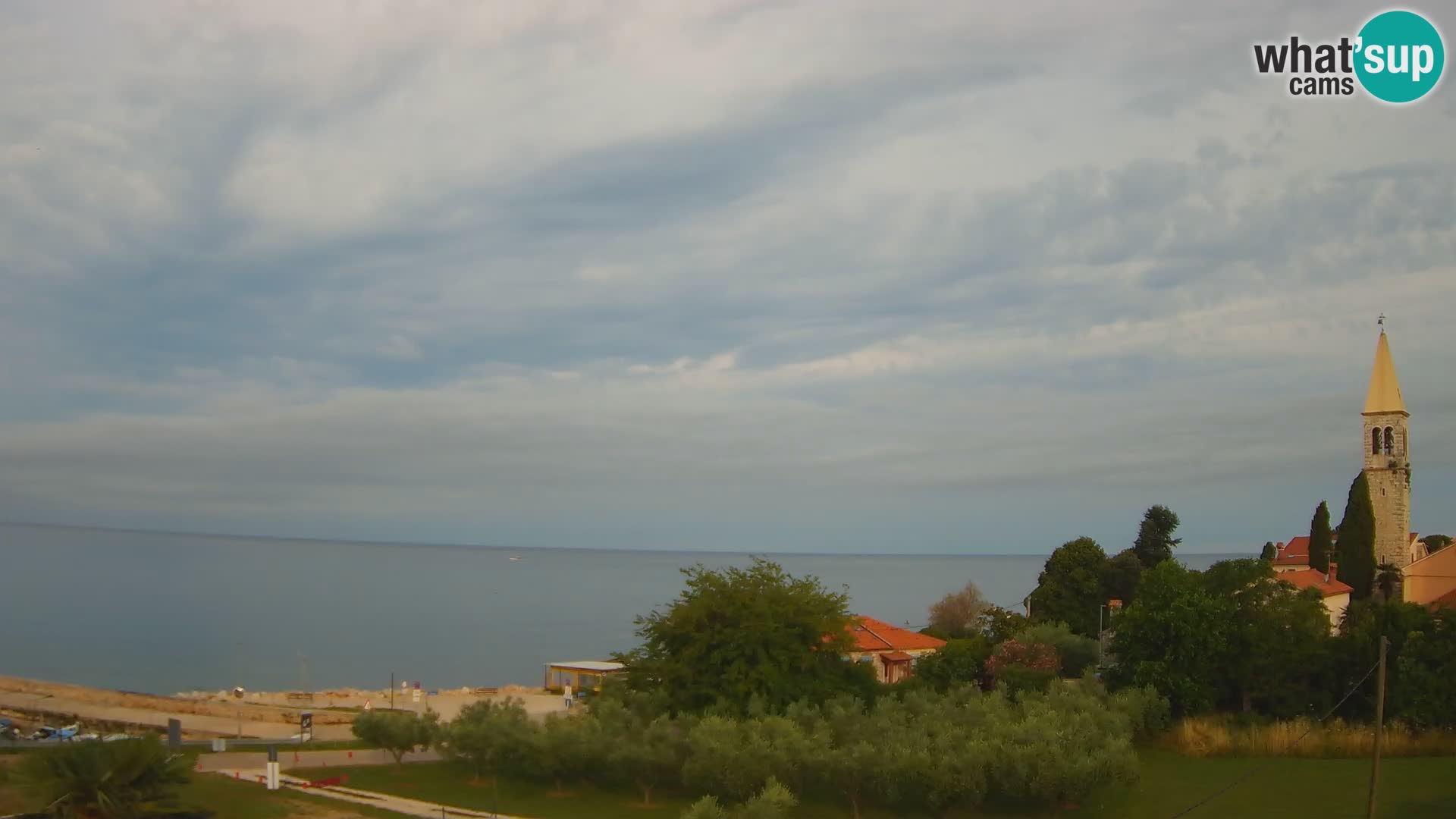 Umag Cámara web en vivo Lovrečica / San Lorenzo – Istria – Croacia