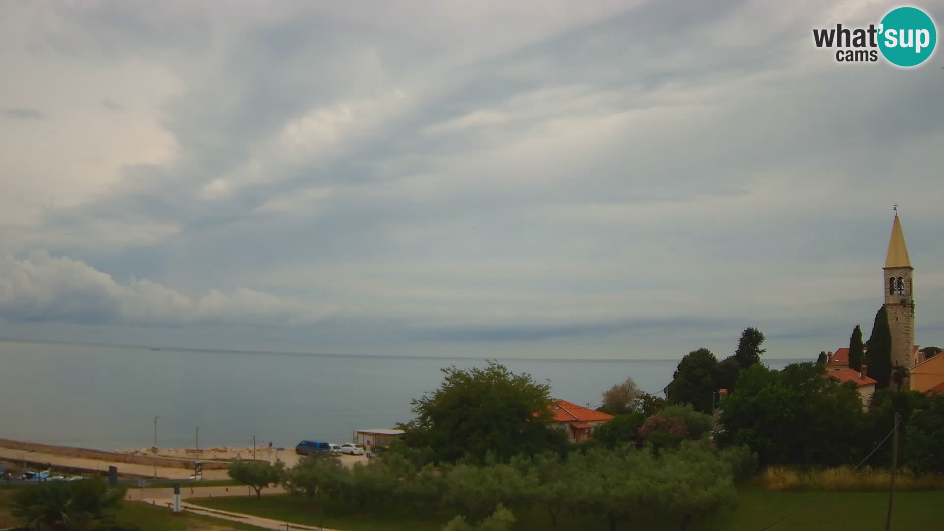 Umag spletna kamera Lovrečica – Istra – Hrvaška