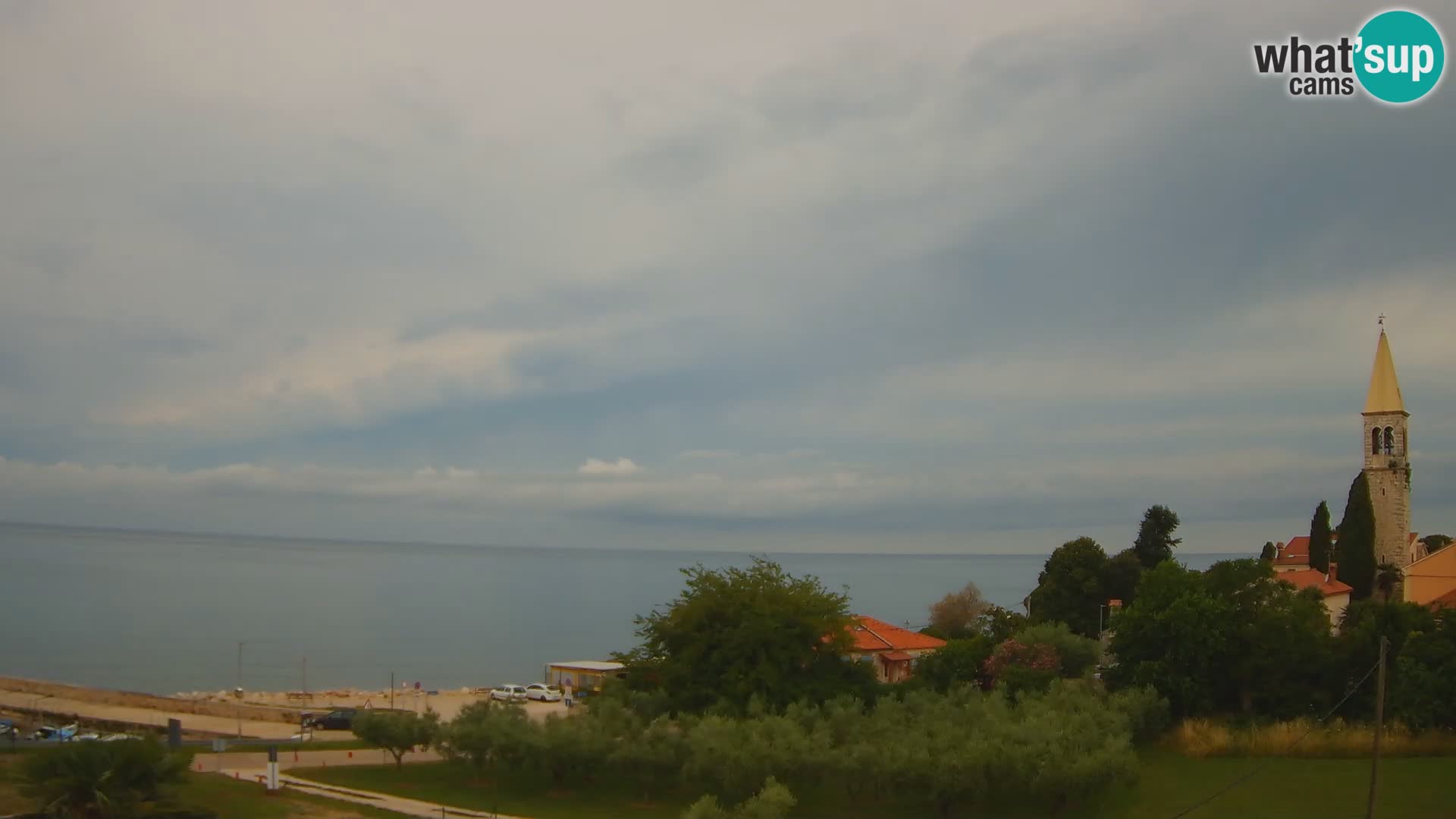 Umag Webcam uživo Lovrečica / San Lorenzo – Istra – Hrvatska