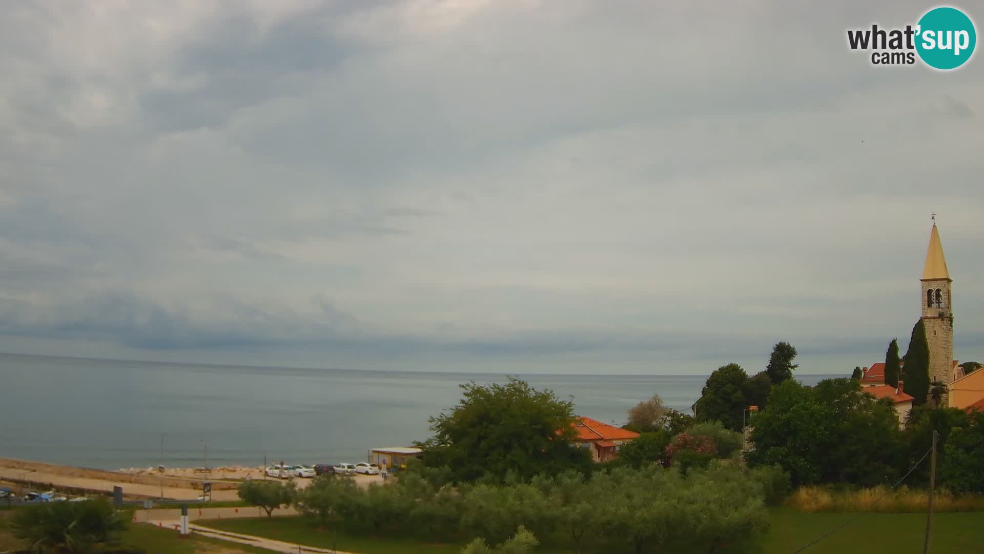 Umag spletna kamera Lovrečica – Istra – Hrvaška