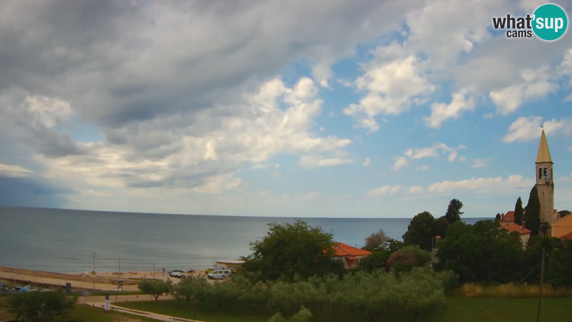 Umag spletna kamera Lovrečica – Istra – Hrvaška