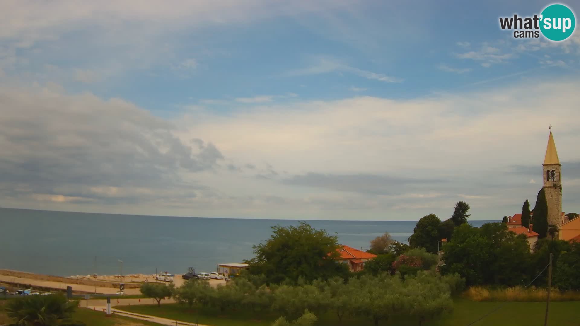 Umag Cámara web en vivo Lovrečica / San Lorenzo – Istria – Croacia