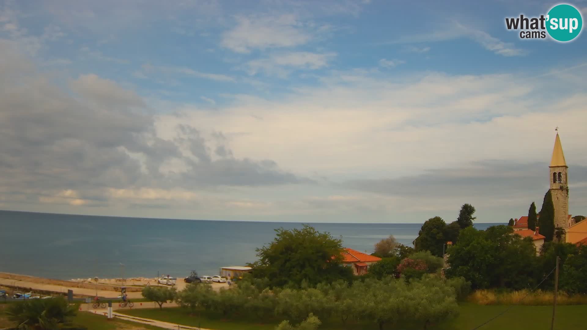 Umag spletna kamera Lovrečica – Istra – Hrvaška