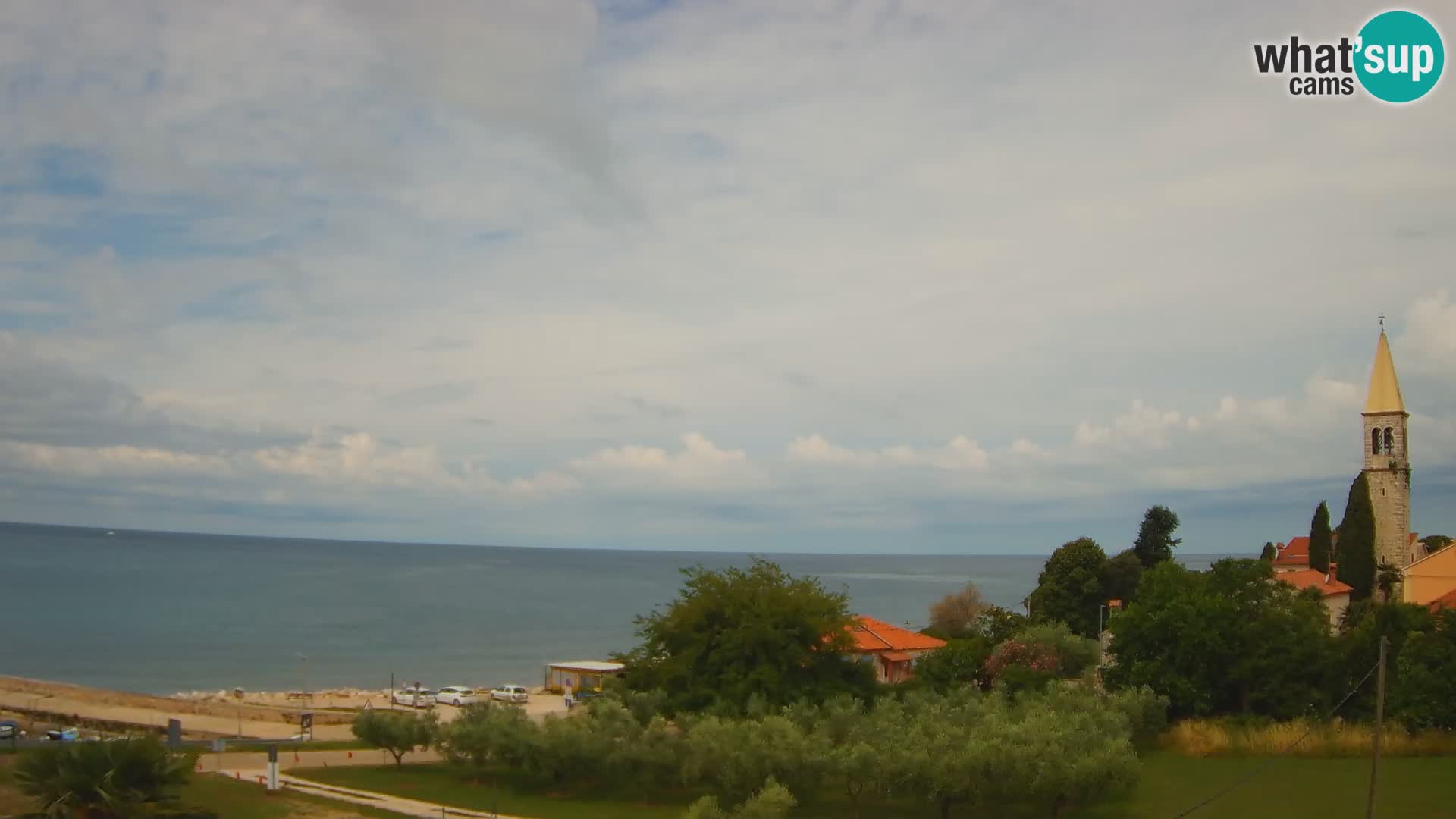 Umag spletna kamera Lovrečica – Istra – Hrvaška