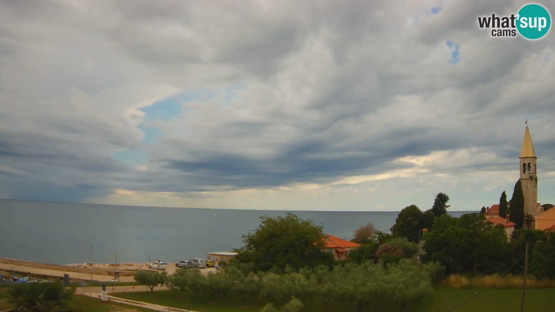 Umag spletna kamera Lovrečica – Istra – Hrvaška