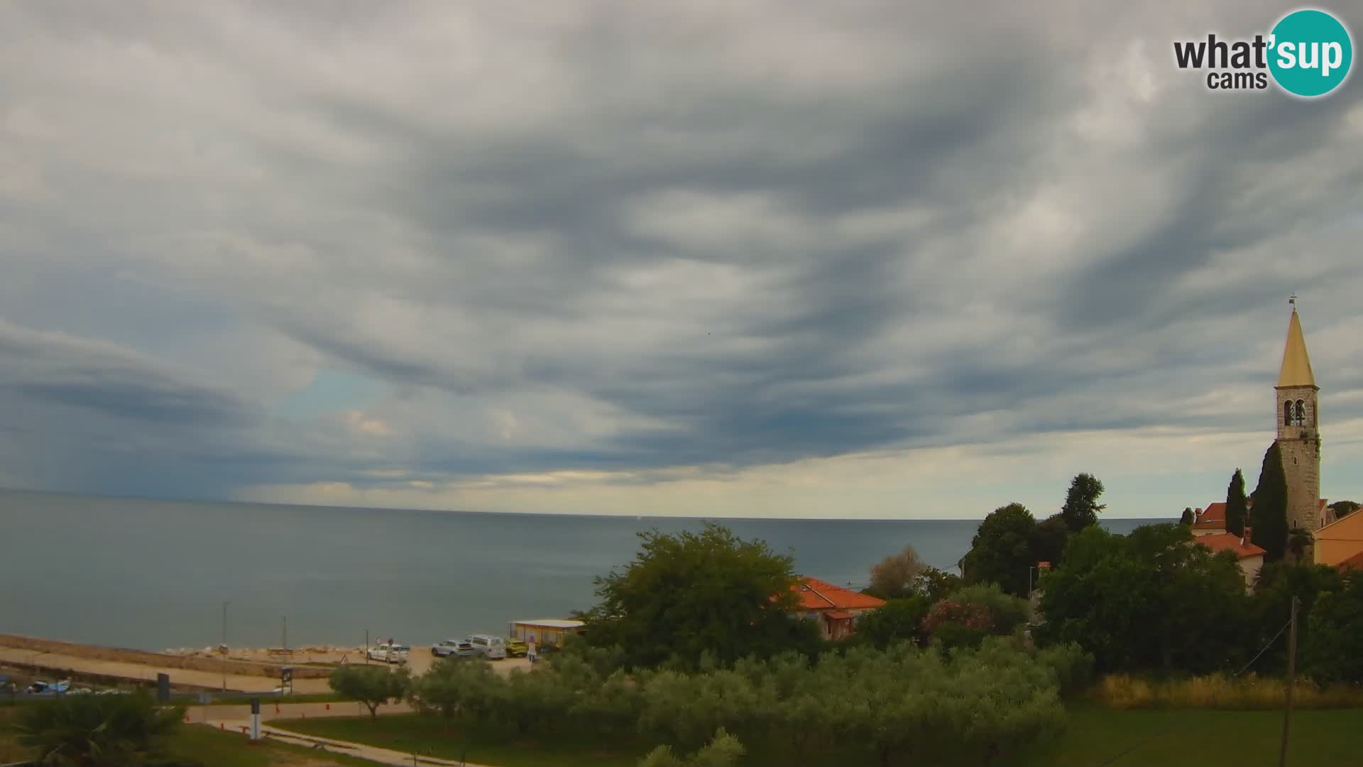Umag spletna kamera Lovrečica – Istra – Hrvaška