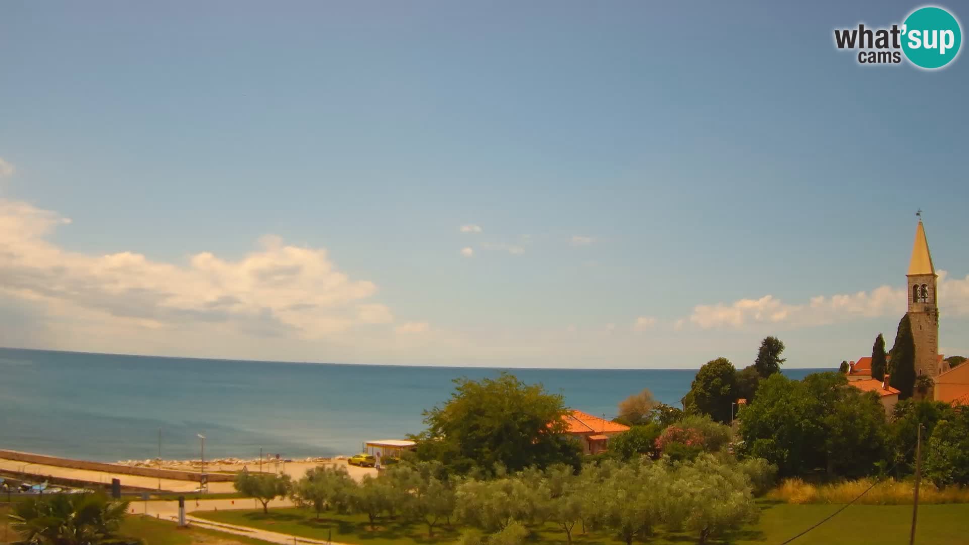 Umag Cámara web en vivo Lovrečica / San Lorenzo – Istria – Croacia