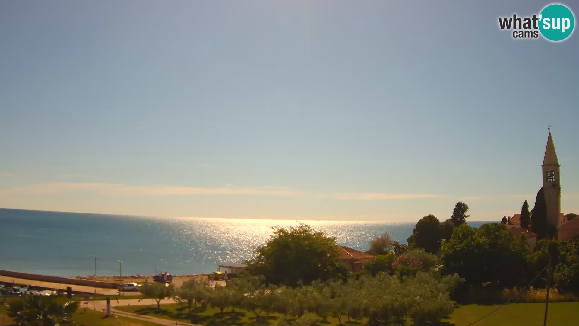 Umag Live webcam Lovrečica / San Lorenzo – Istria – Croatia