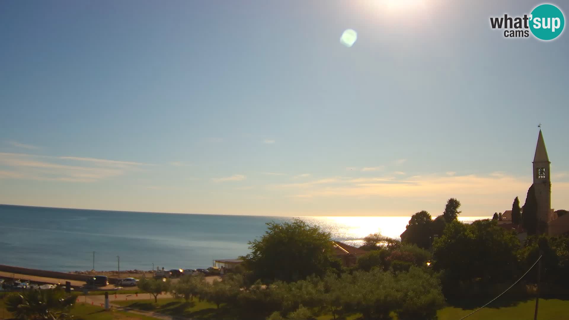 Umag spletna kamera Lovrečica – Istra – Hrvaška
