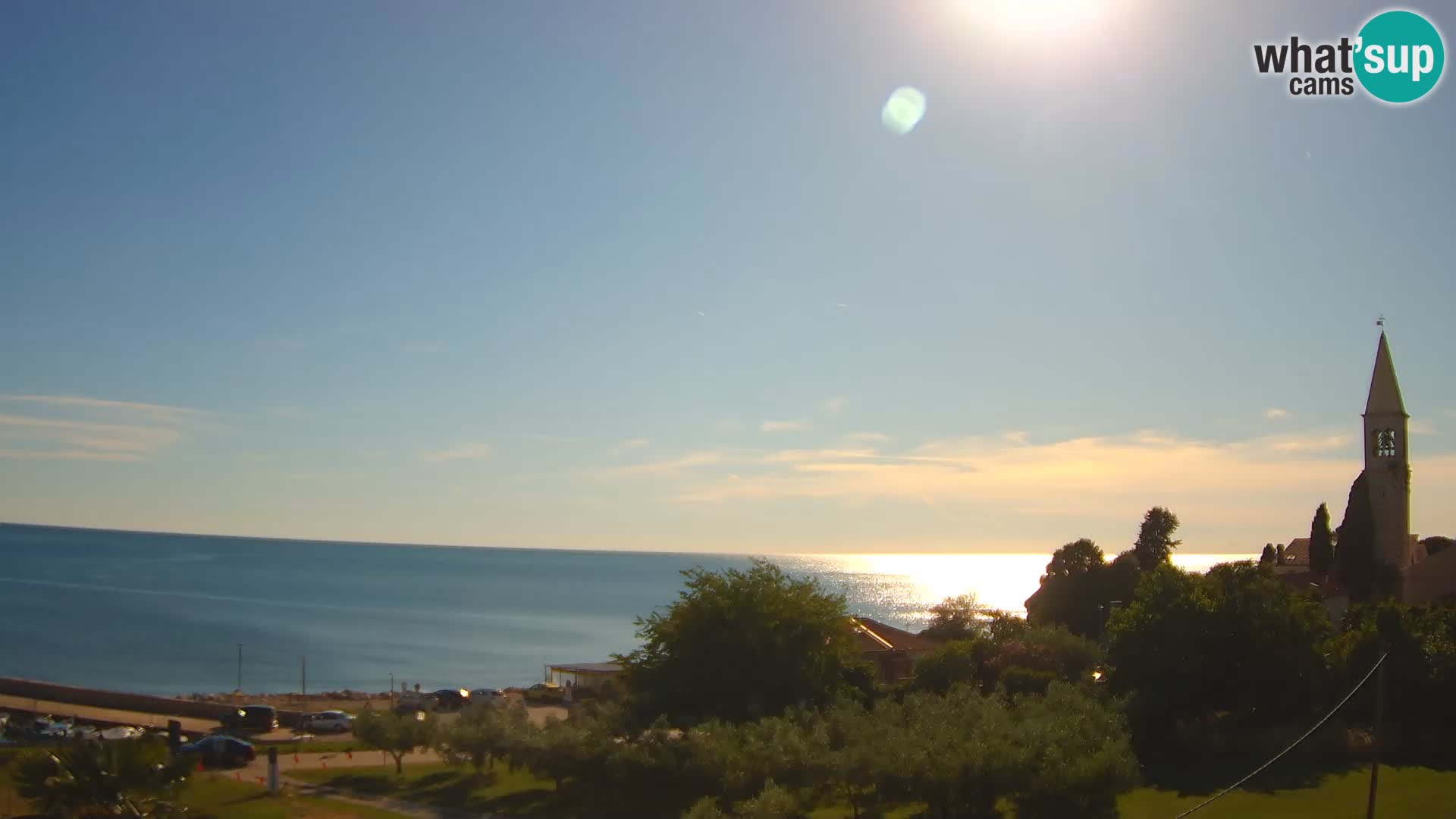 Umago Live webcam Lovrečica / San Lorenzo – Istria – Croazia