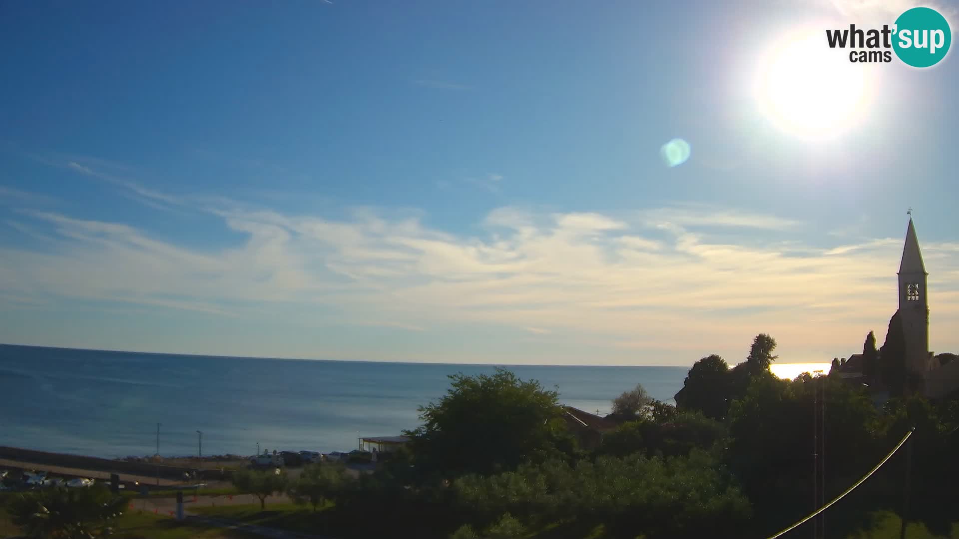 Umag Cámara web en vivo Lovrečica / San Lorenzo – Istria – Croacia