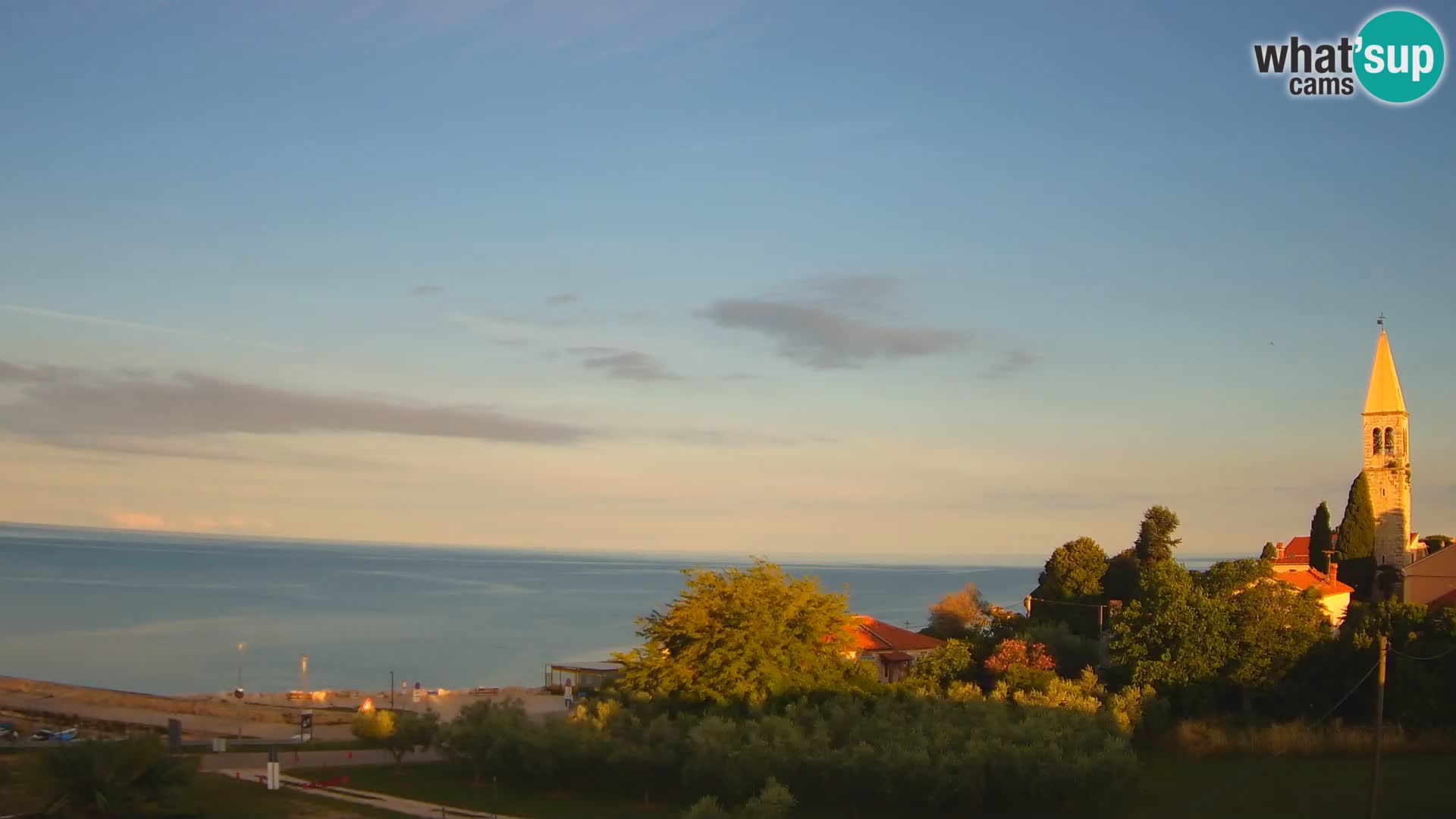 Umag Cámara web en vivo Lovrečica / San Lorenzo – Istria – Croacia