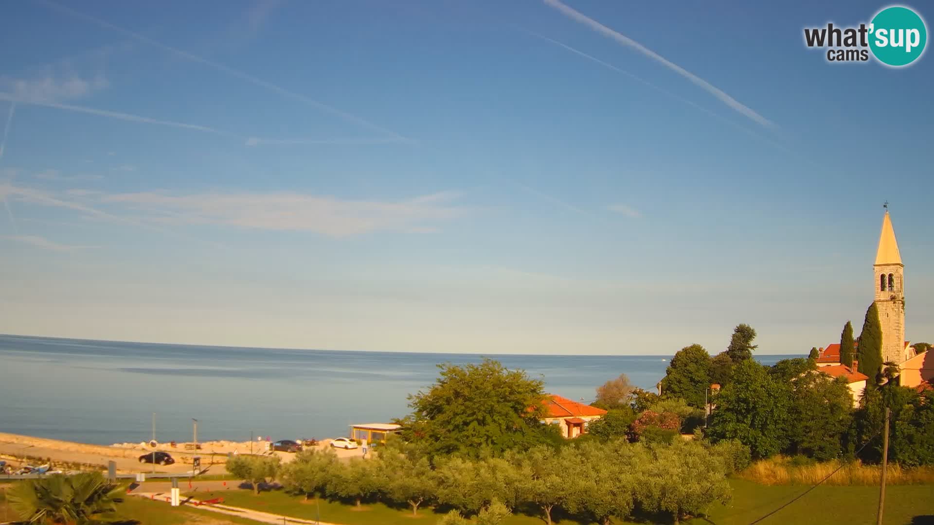 Umag Cámara web en vivo Lovrečica / San Lorenzo – Istria – Croacia