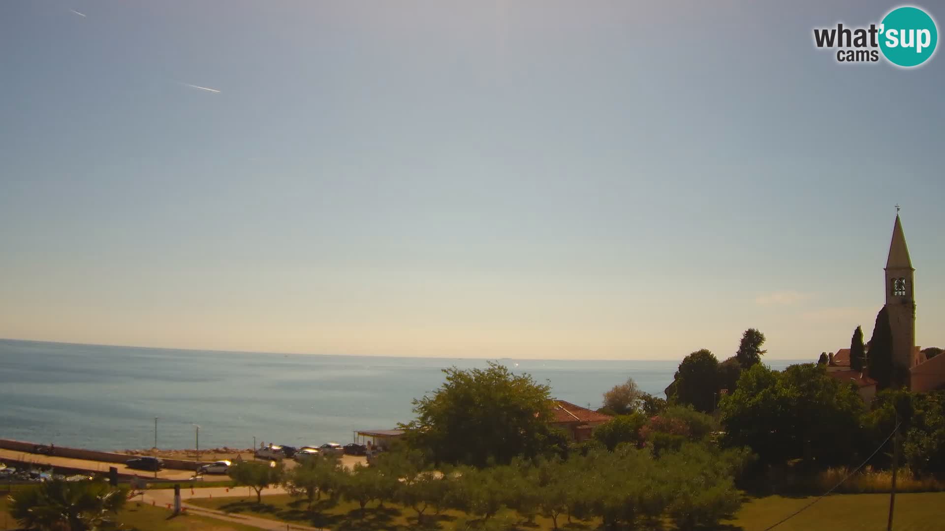 Umag Webcam uživo Lovrečica / San Lorenzo – Istra – Hrvatska
