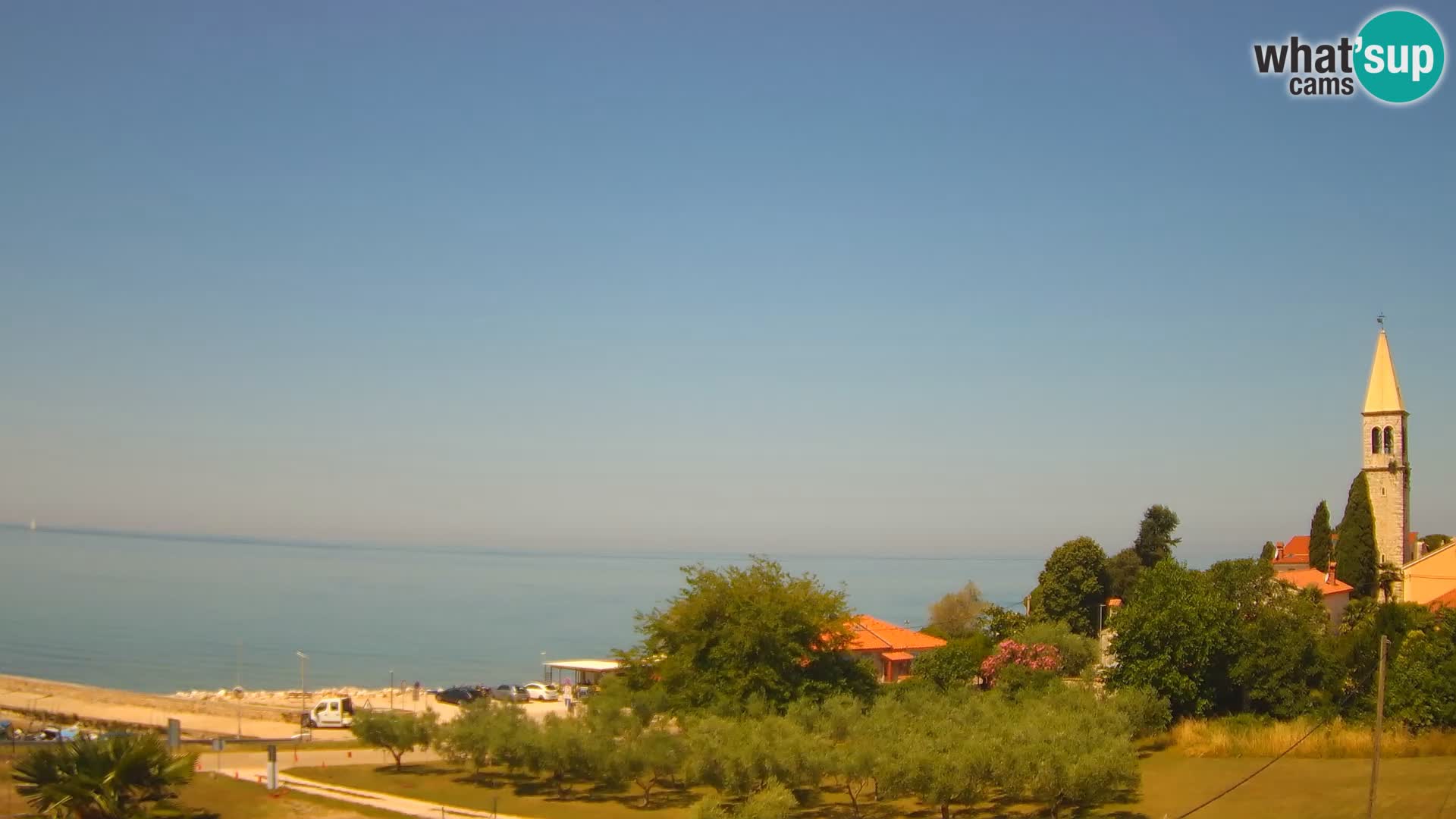 Umag Cámara web en vivo Lovrečica / San Lorenzo – Istria – Croacia