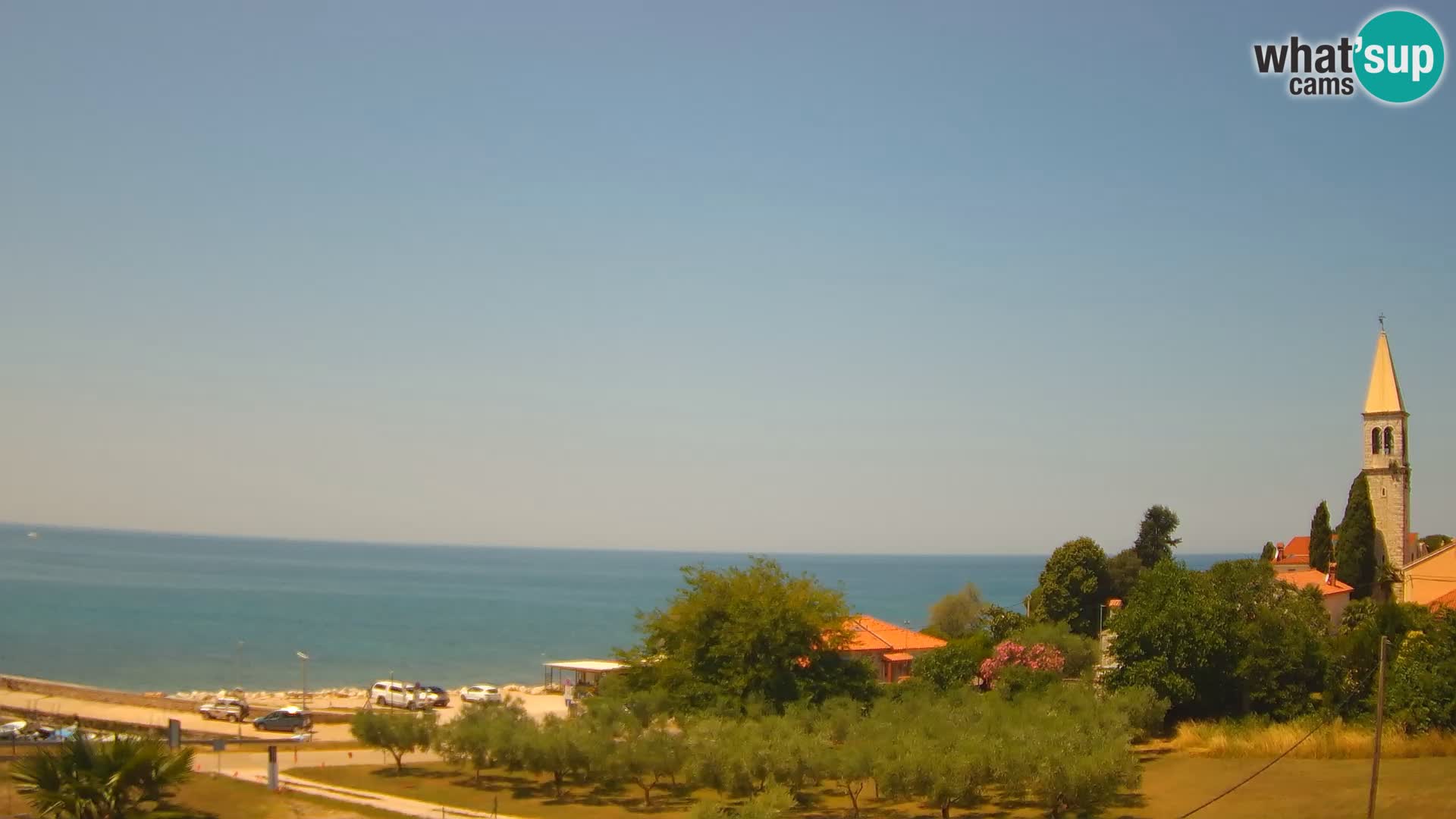 Umag spletna kamera Lovrečica – Istra – Hrvaška
