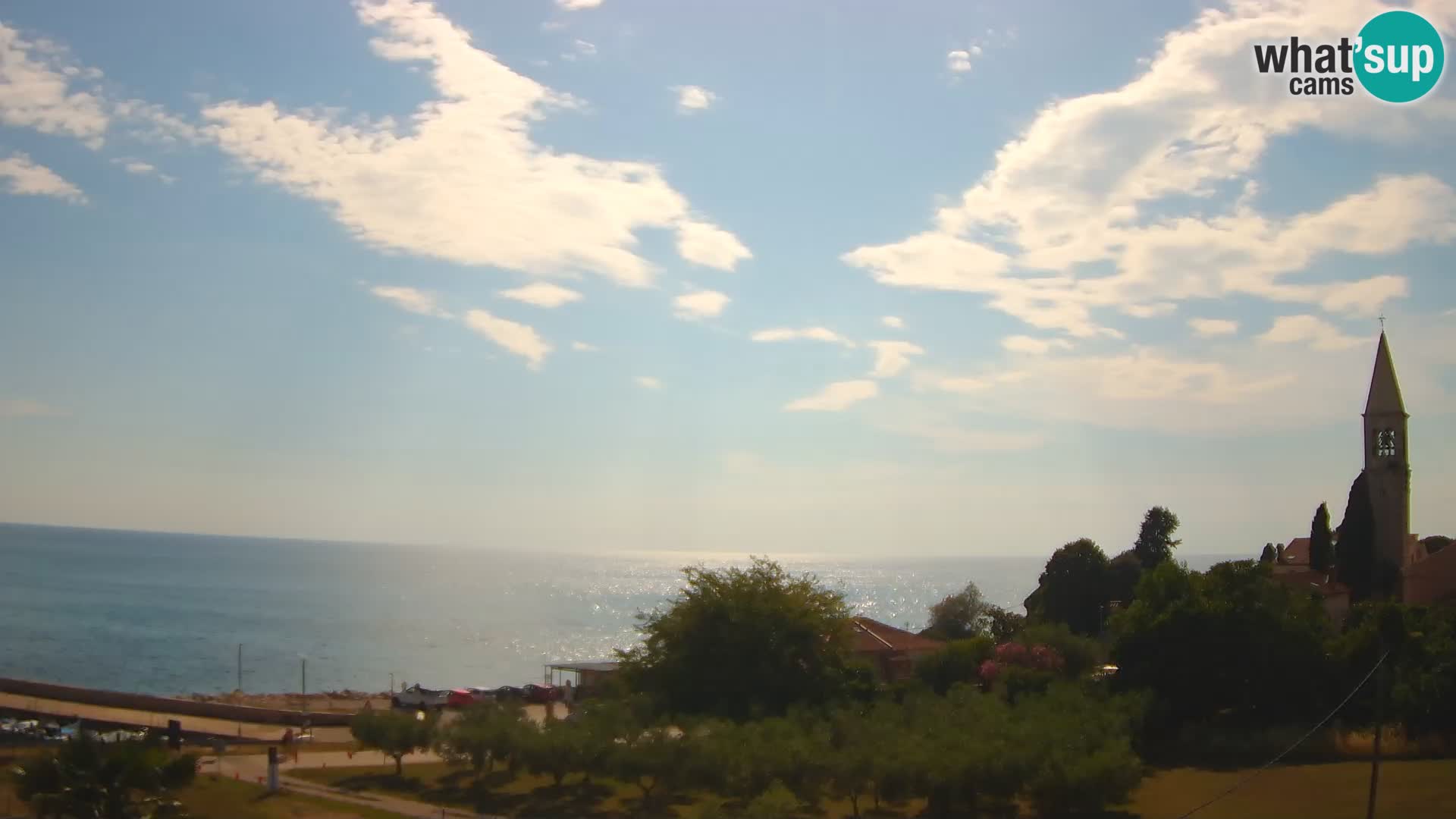 Umag Cámara web en vivo Lovrečica / San Lorenzo – Istria – Croacia
