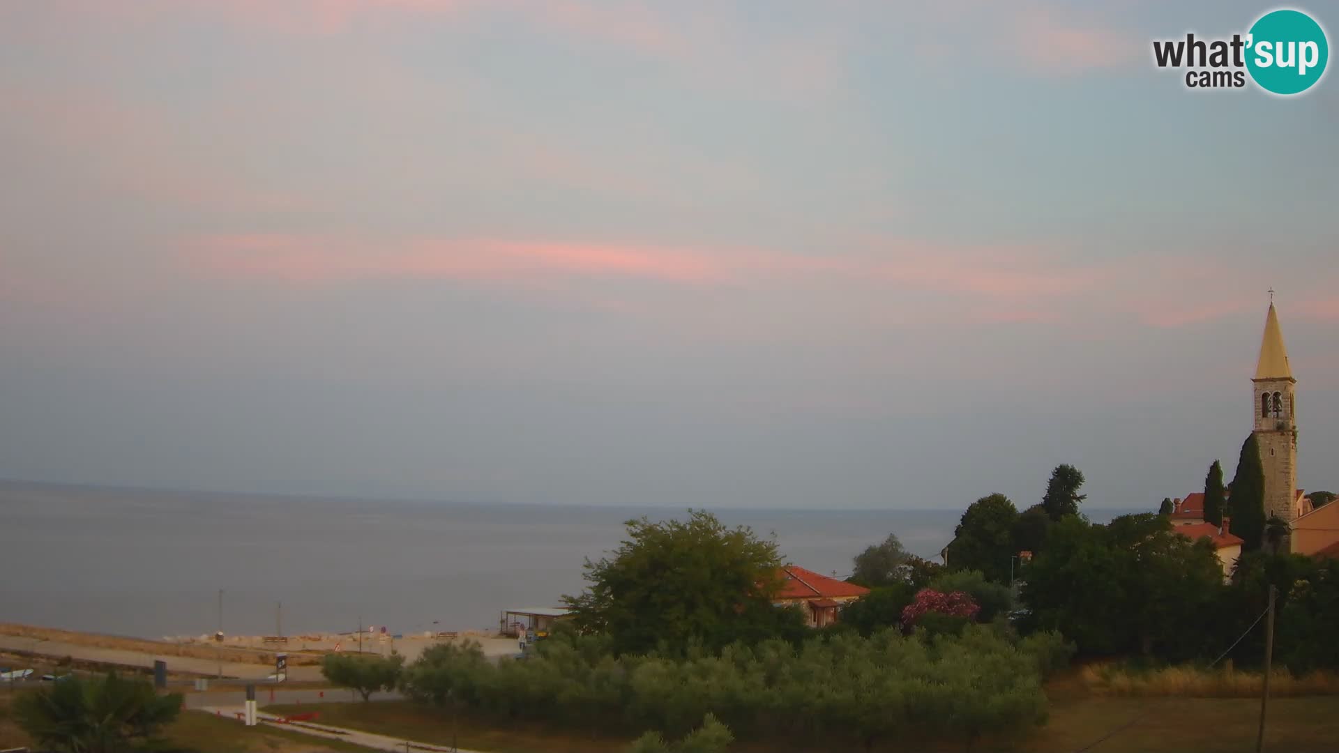 Umag Webcam uživo Lovrečica / San Lorenzo – Istra – Hrvatska