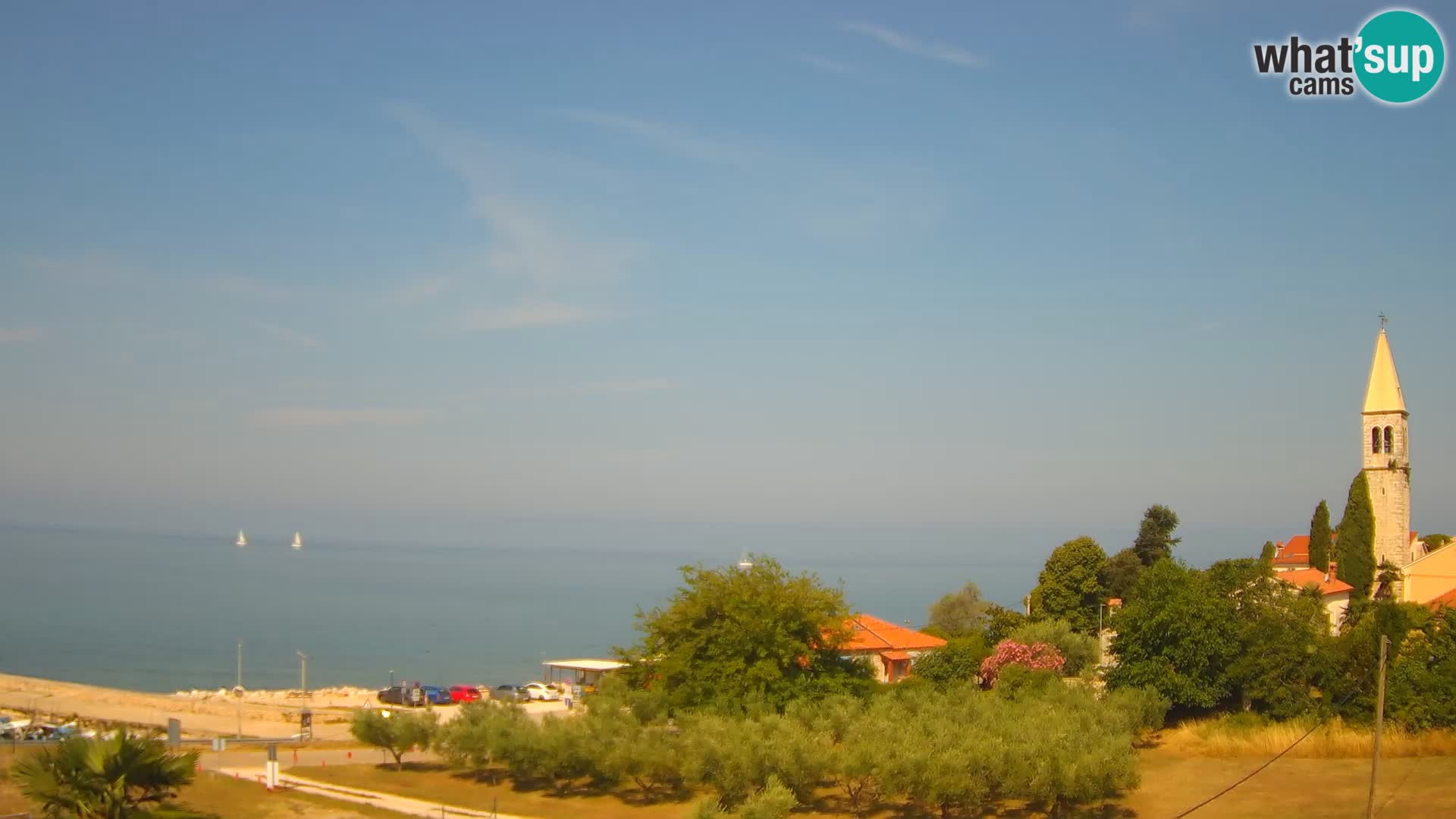Umag Live webcam Lovrečica / San Lorenzo – Istria – Croatia
