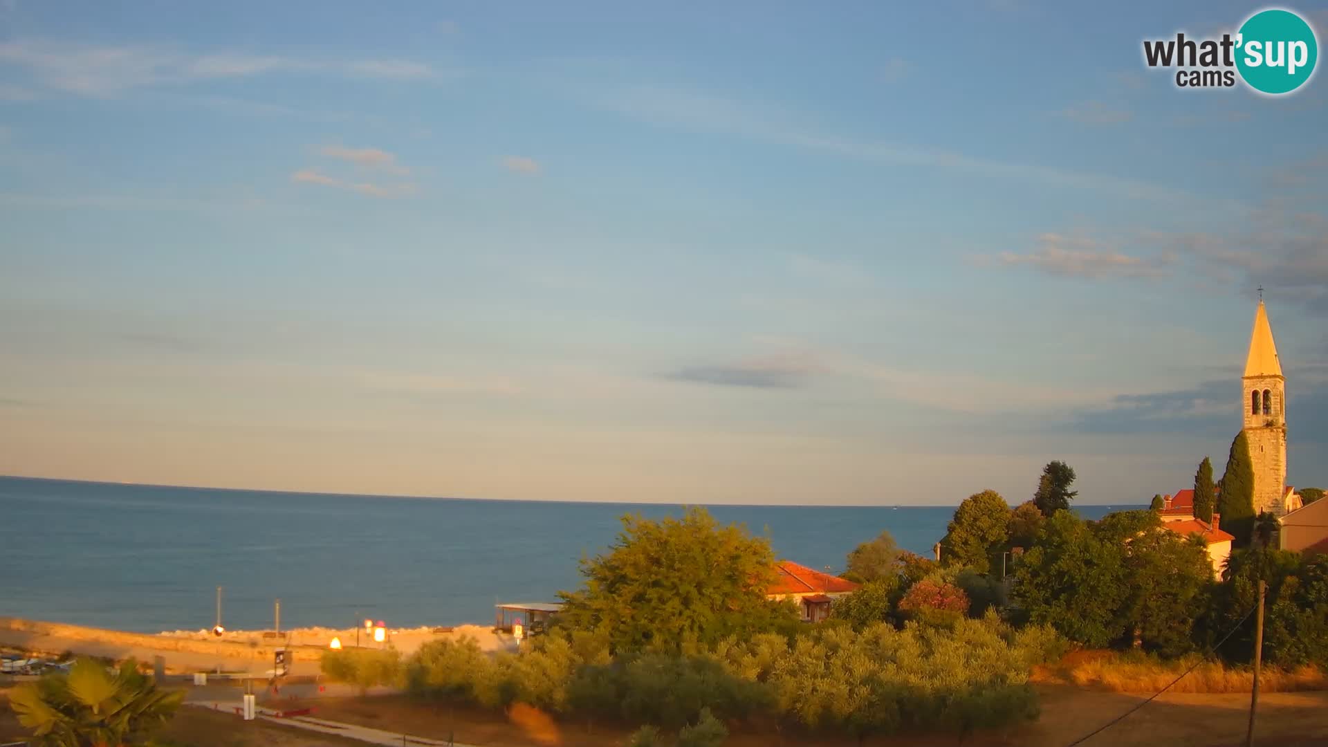 Umag Live webcam Lovrečica / San Lorenzo – Istria – Croatia